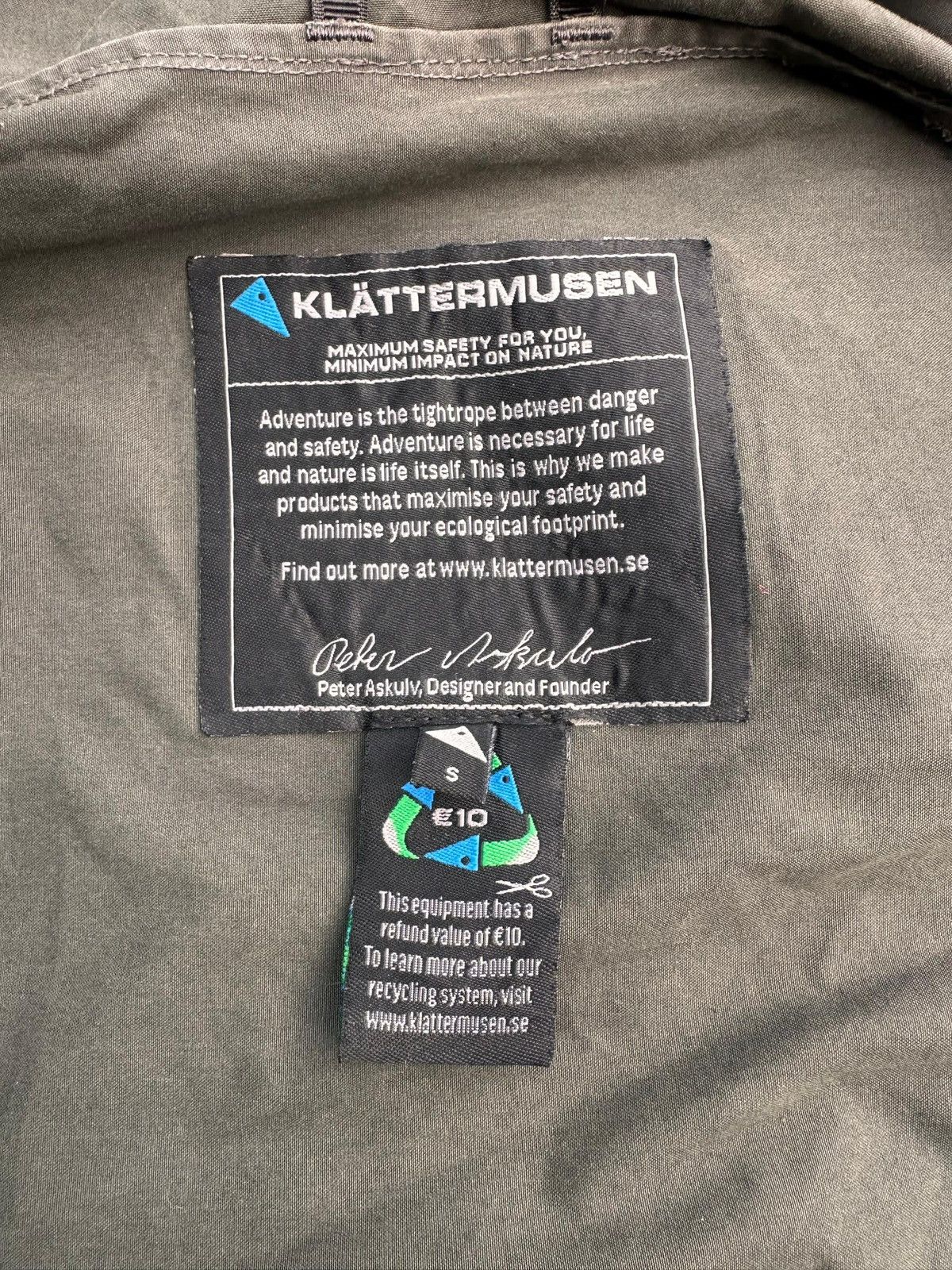 Klattermusen 🥷🏼Klättermusen Eineride Asymmetric Gorpcore Eta Proof Jacket Size US S / EU 44-46 / 1 - 13 Thumbnail