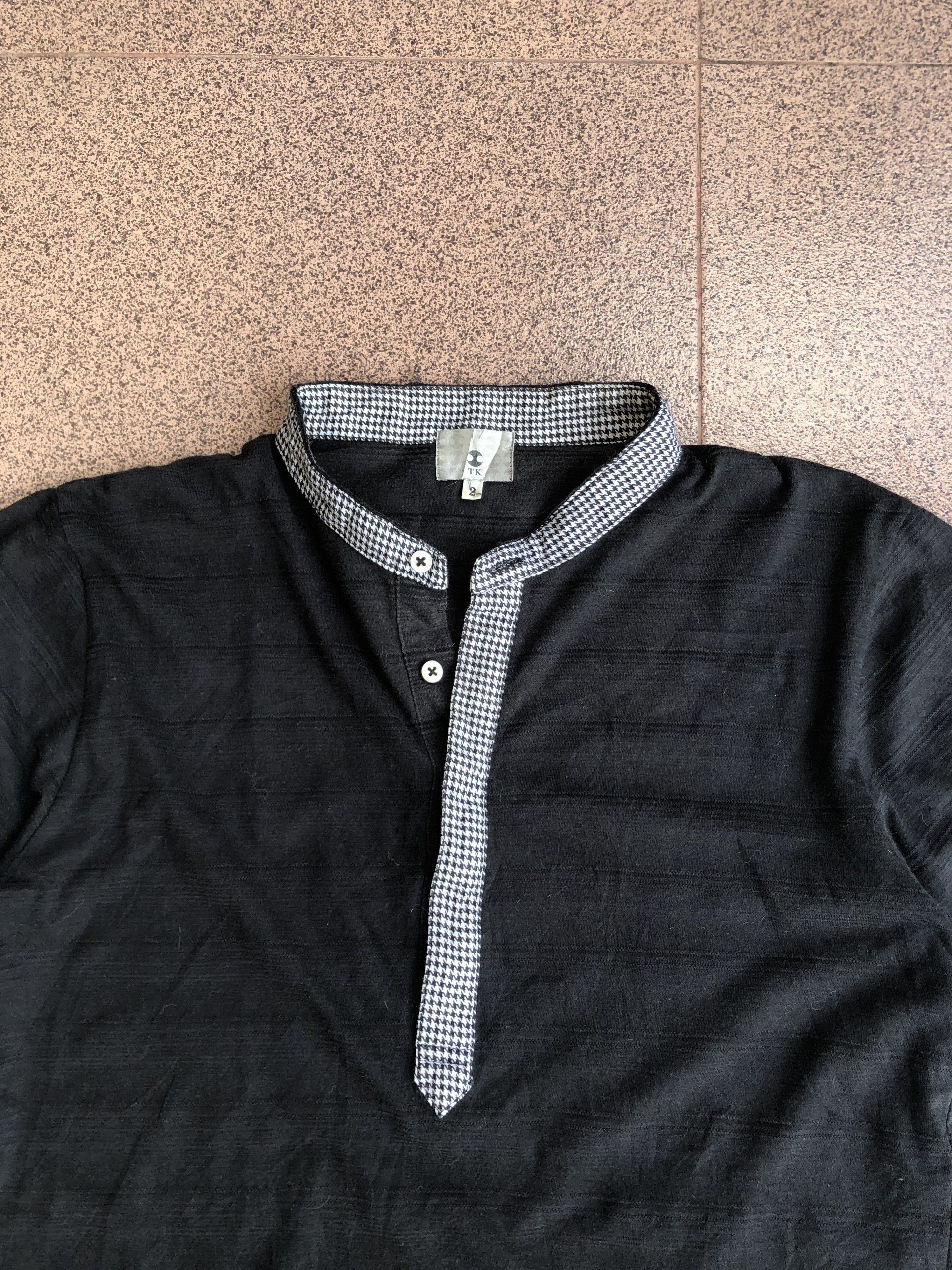 If Six Was Nine 2000s Double Layer Collar Japanese Vkei Style Y2k Size US S / EU 44-46 / 1 - 5 Thumbnail