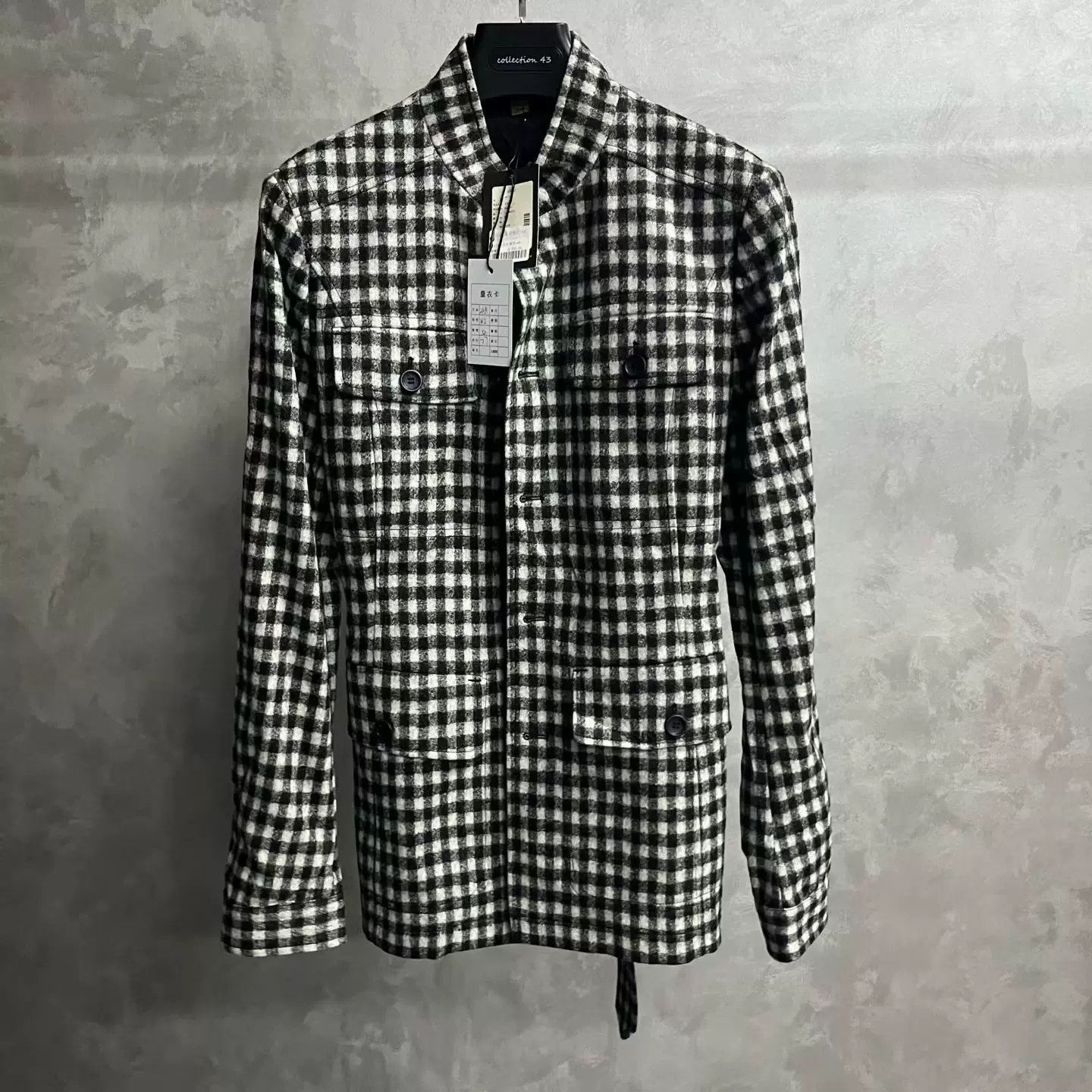 Dior Dior Wool Plaid Black Hoodie 44 Men Size US L / EU 52-54 / 3 - 1 Thumbnail