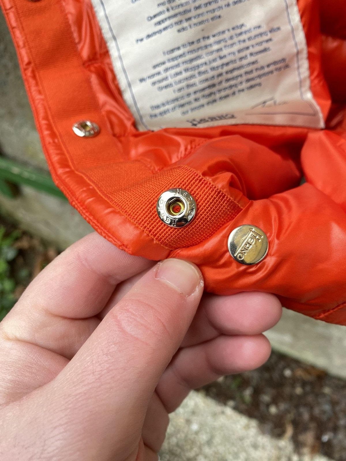 Herno Herno Elsa Iconico Puffer Down Jacket Size 48 Orange Size XL / US 12-14 / IT 48-50 - 10 Thumbnail