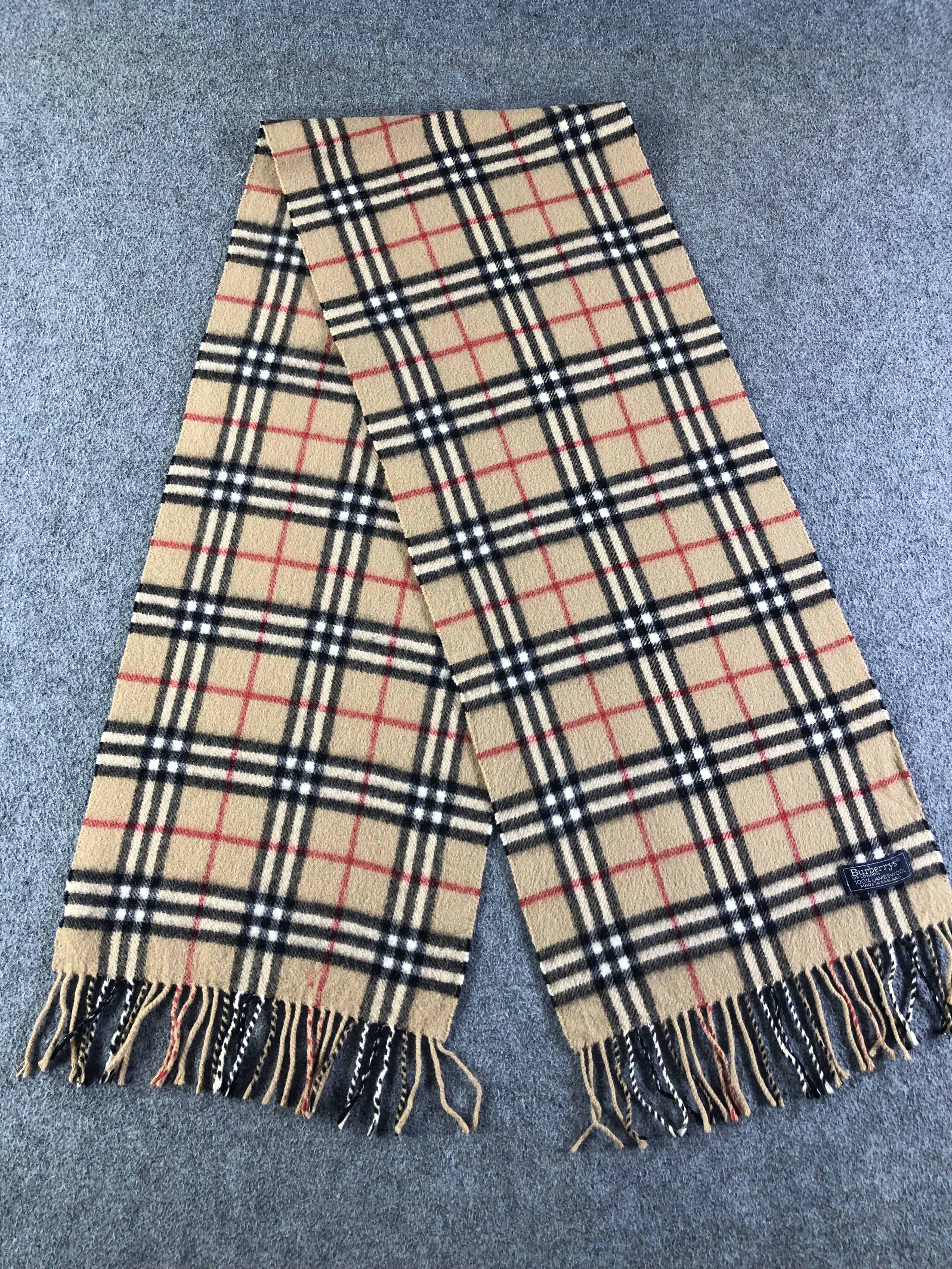 Burberry Burberrys Scarf / Muffler / Neckwear SS1354 Size ONE SIZE - 3 Thumbnail