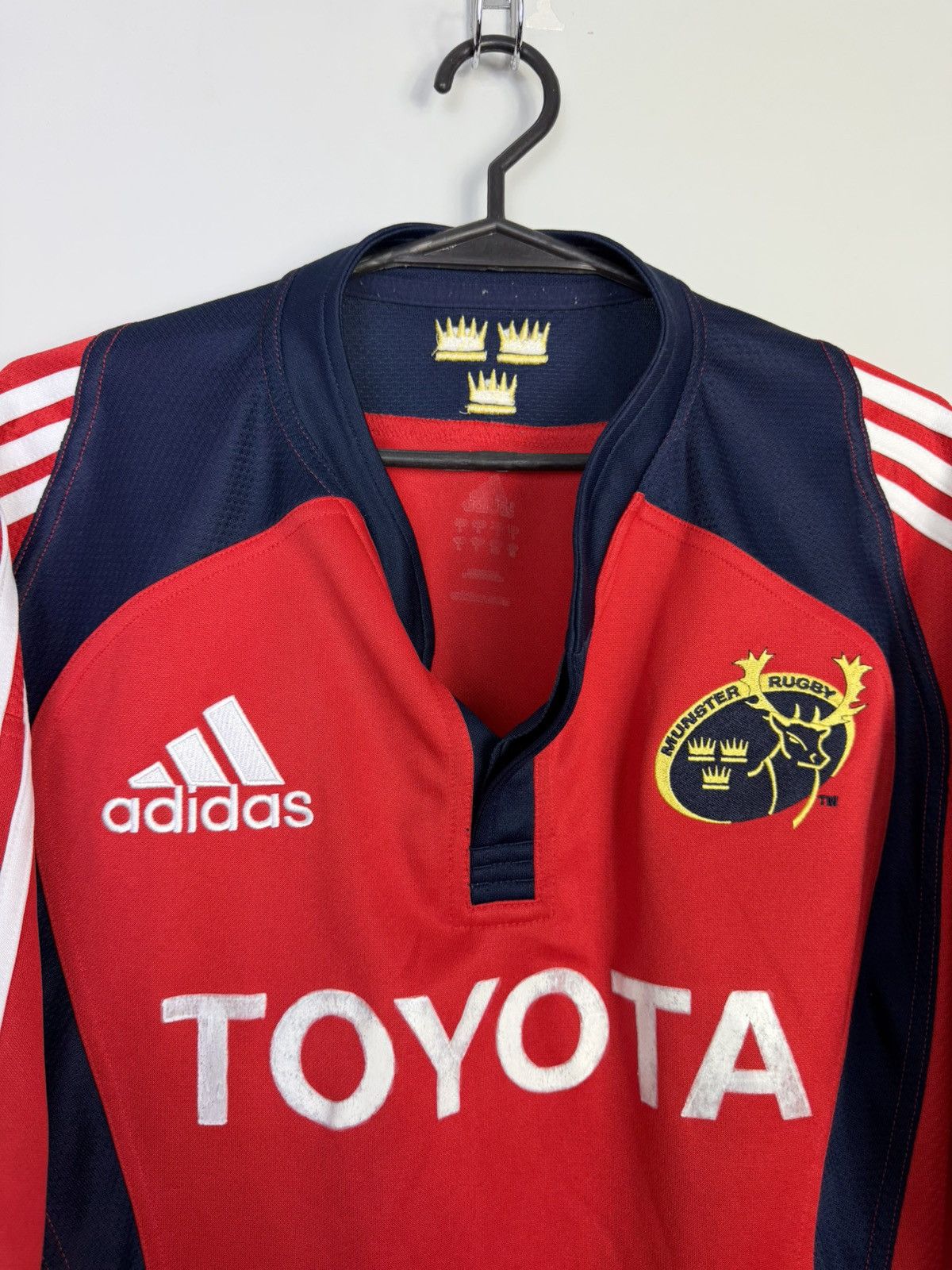 Adidas Adidas Munster Rugby Jersey 2011/2013 Toyota Logo Size US L / EU 52-54 / 3 - 2 Thumbnail