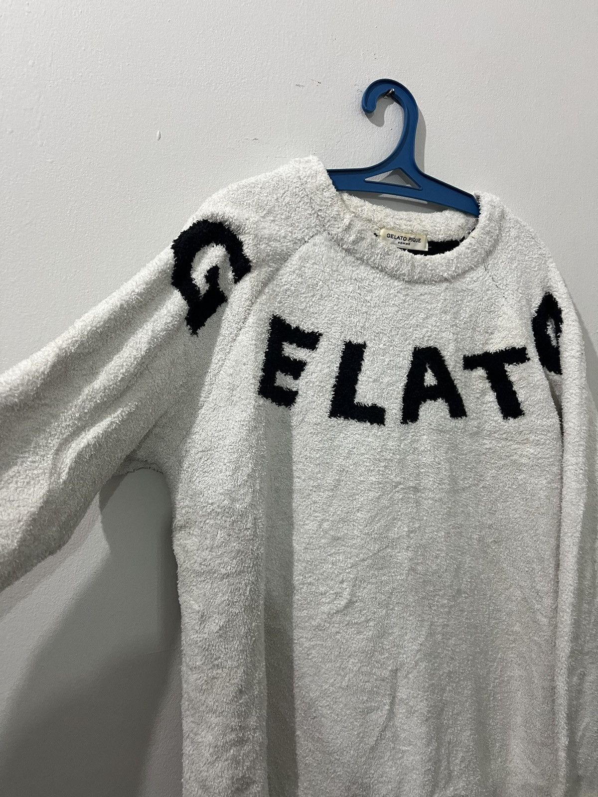 Japanese Brand GELATO PIQUE HOMME BIG LOGO SWEATERS Size US L / EU 52-54 / 3 - 3 Thumbnail