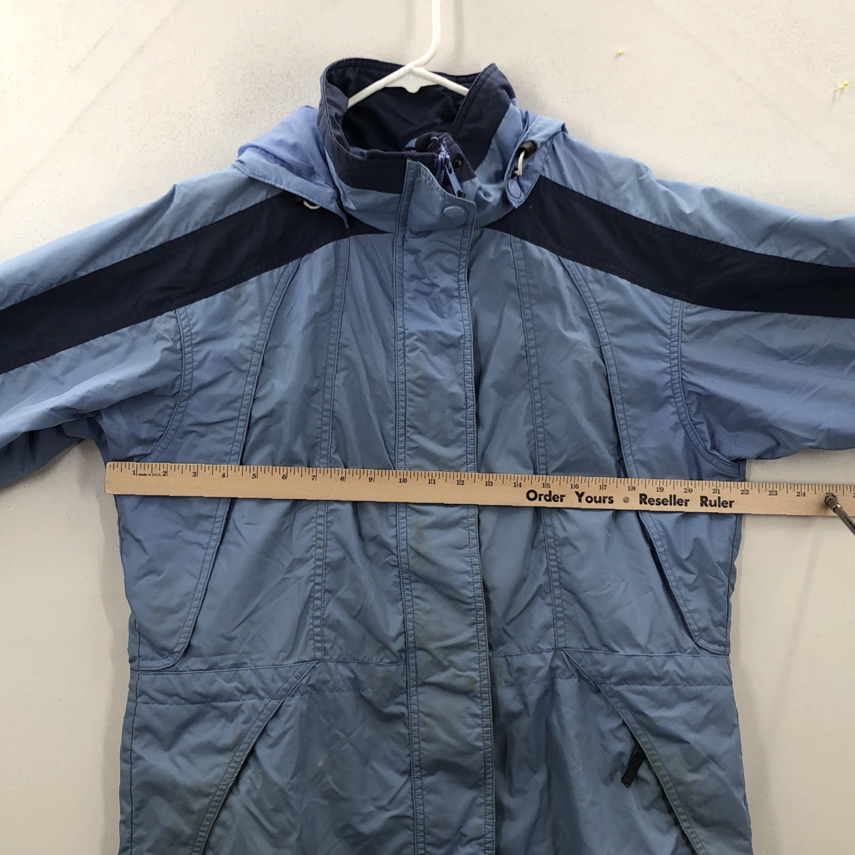 Vintage VINTAGE? Wait item is Columbia Womens Blue Long Sleeve Interchnage Windbreaker Jacket Size Medium Size M / US 6-8 / IT 42-44 - 3 Thumbnail