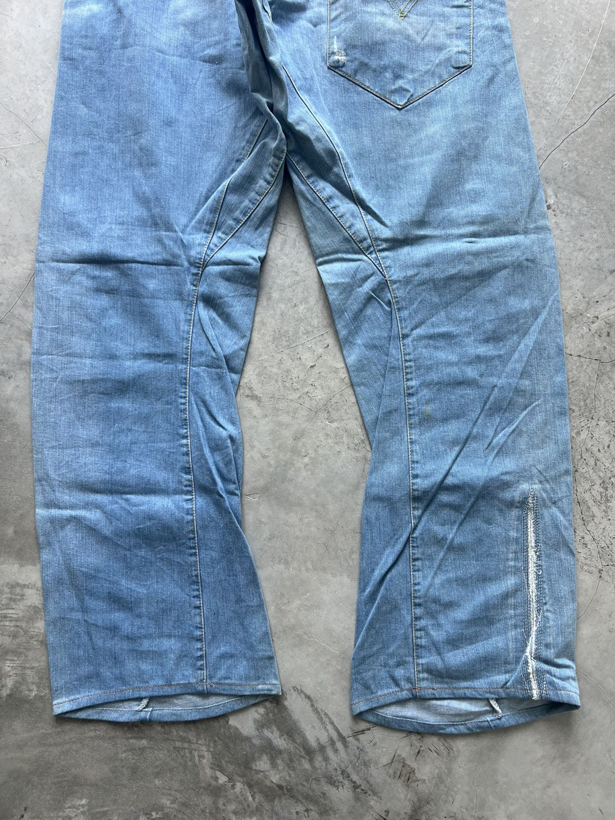 Levi's Levis Engineered Jeans Buckle Back Tag W32 Actual 34x33 Size US 32 / EU 48 - 7 Thumbnail