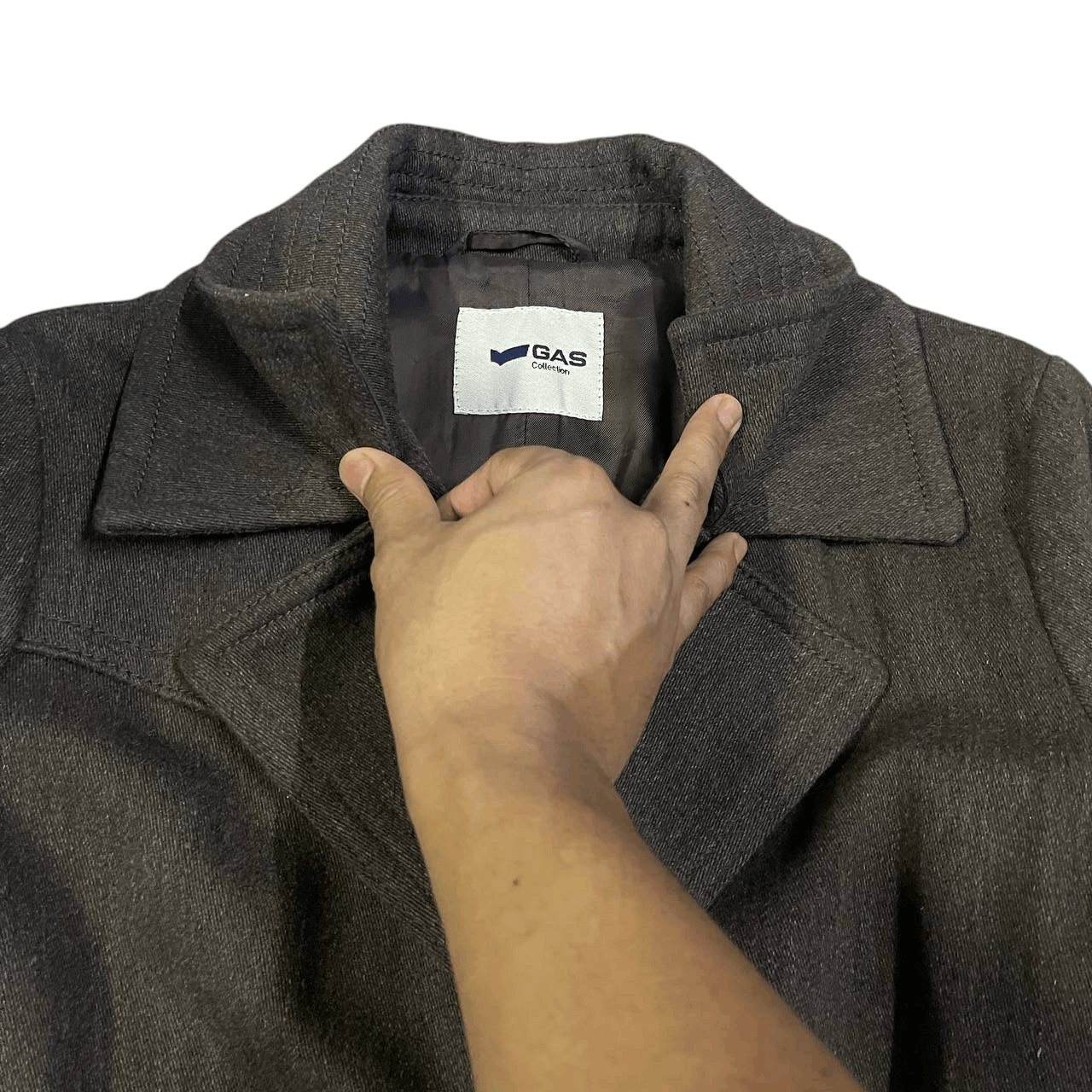 GAS Vintage Gas Collection Double Collar Coat Size M / US 6-8 / IT 42-44 - 5 Thumbnail