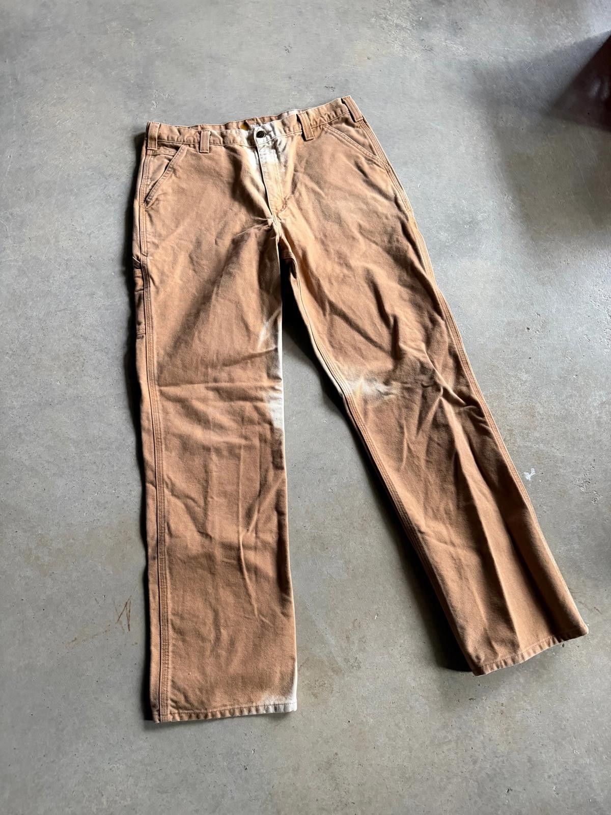 Carhartt Carhartt Relaxed Bleached Cargo Pants Sz 36x34 Size US 36 / EU 52 - 2 Thumbnail