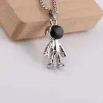 Jewelry Hip hop astronaut moon astronaut robot Necklace Size ONE SIZE - 2 Thumbnail