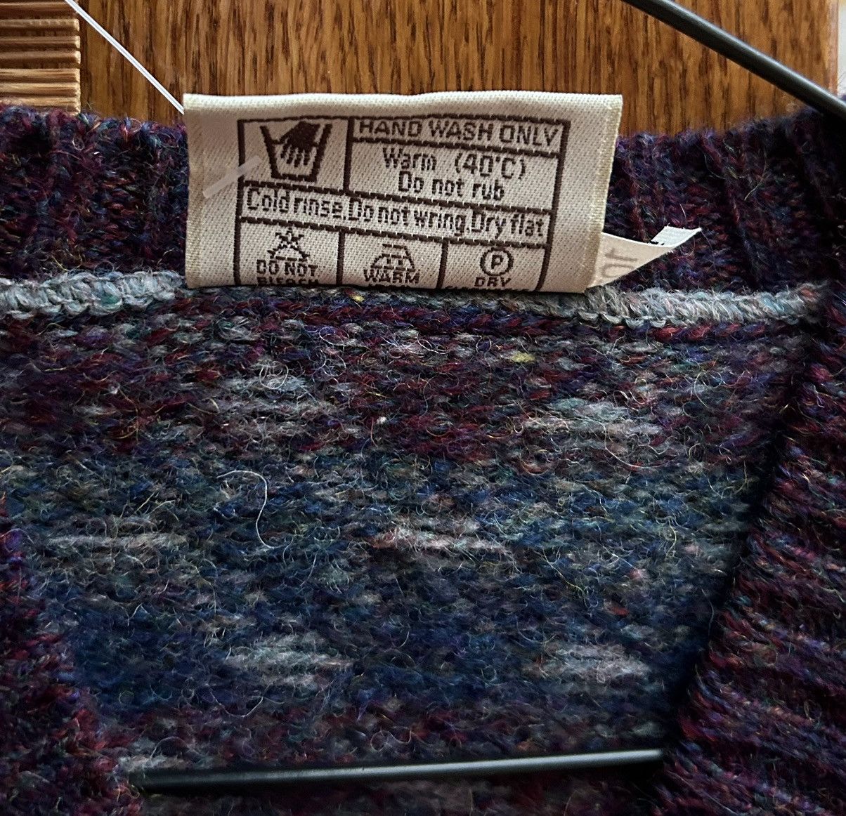 Vintage Vintage Waverley Knitters Shetland Wool Argyle Sweater Vest Size US S / EU 44-46 / 1 - 5 Thumbnail