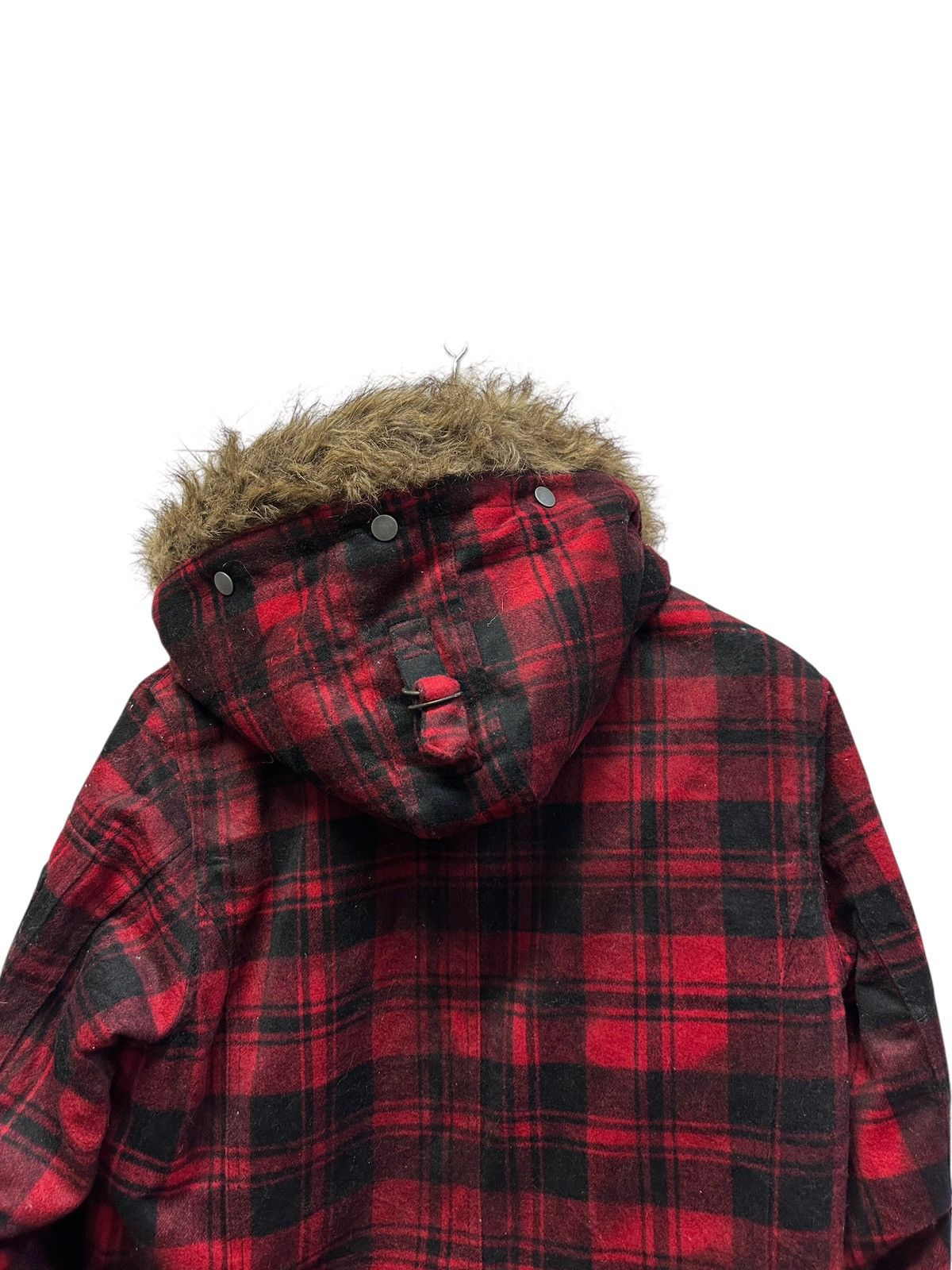 In The Attic 🔥in the attic faux fur punk tartan jacket Size US M / EU 48-50 / 2 - 16 Thumbnail