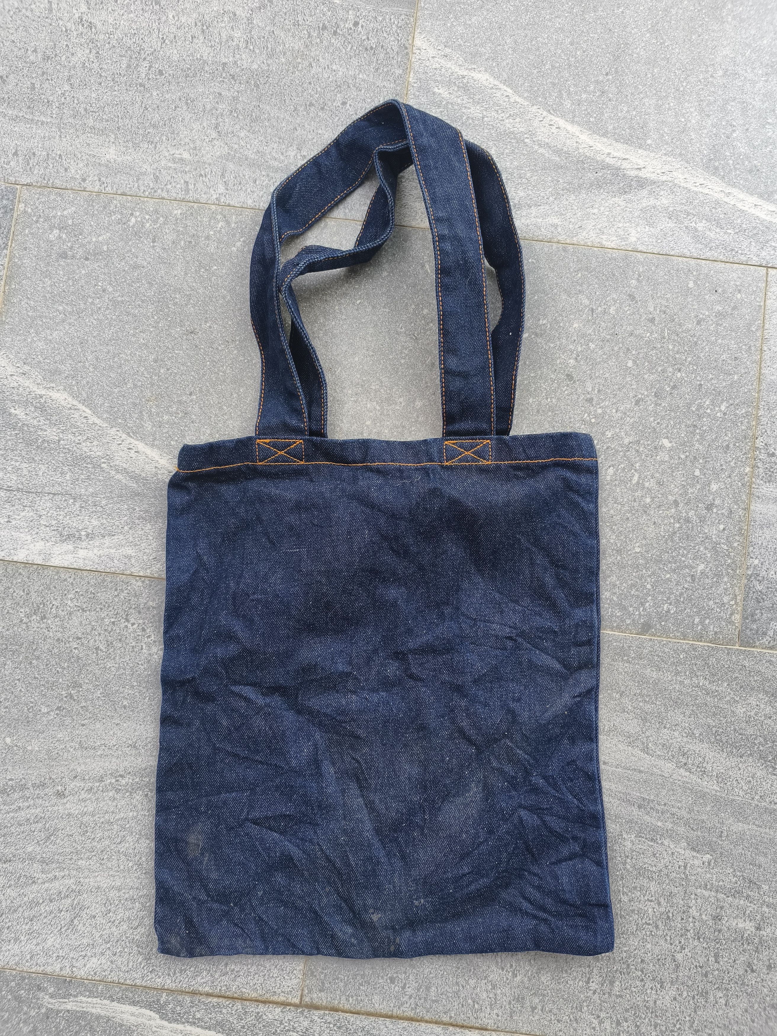 Nudie Jeans Nudie Jeans Denim Tote Bag Size ONE SIZE - 3 Thumbnail