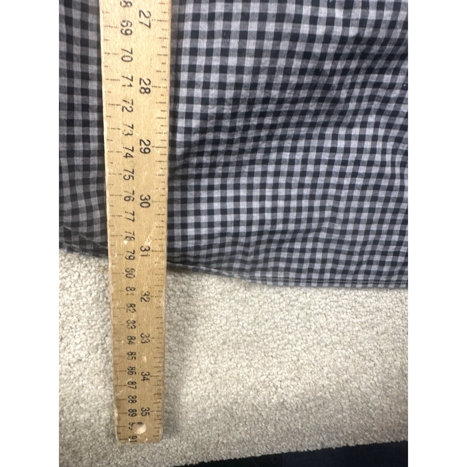 Polo Ralph Lauren Polo Ralph Lauren Button-Up Shirt Mens XL Gray Check Classic Fit Stretch Shirt Size US XL / EU 56 / 4 - 6 Thumbnail