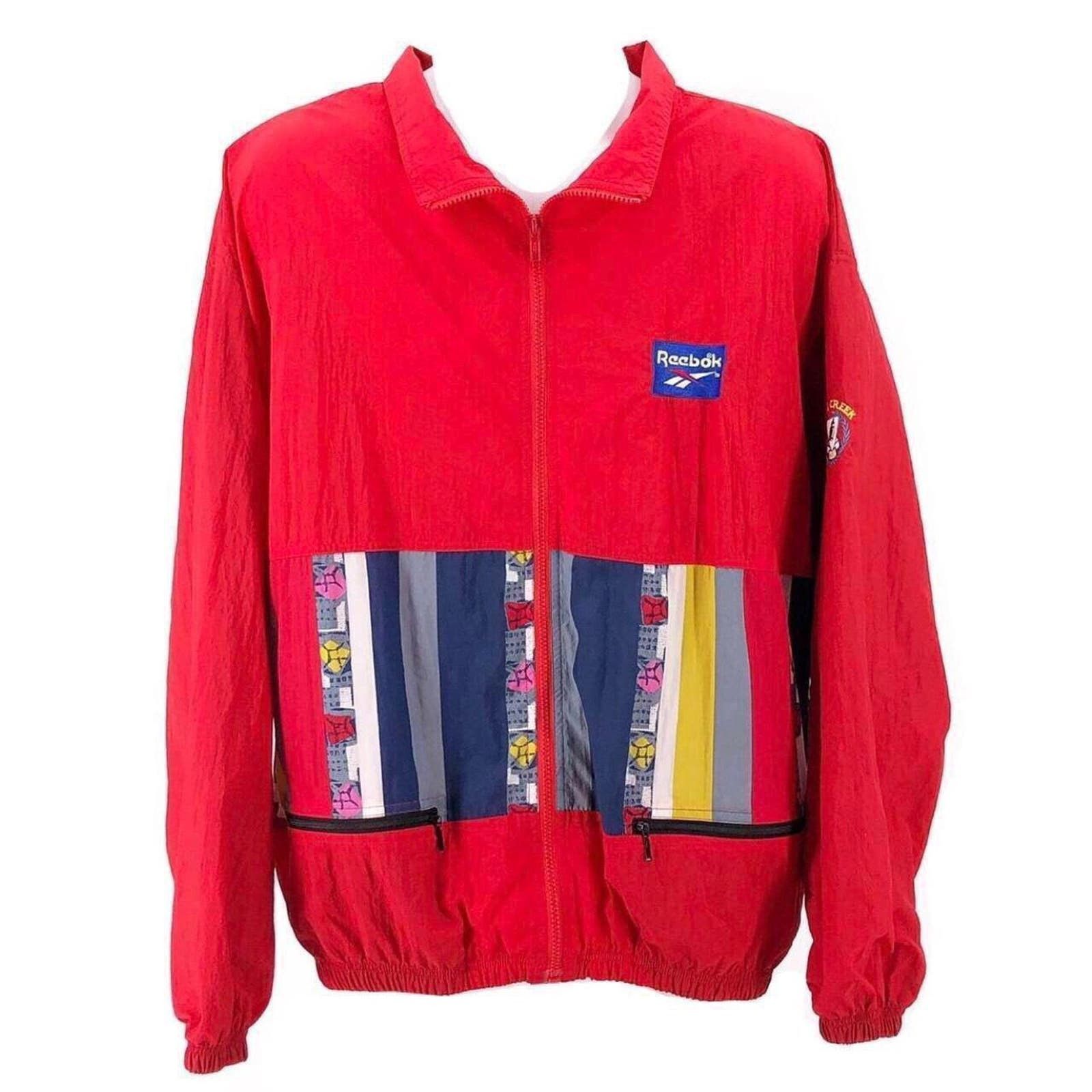 Reebok 90s Reebok Golf red windbreaker jacket 1990s vintage | Grailed