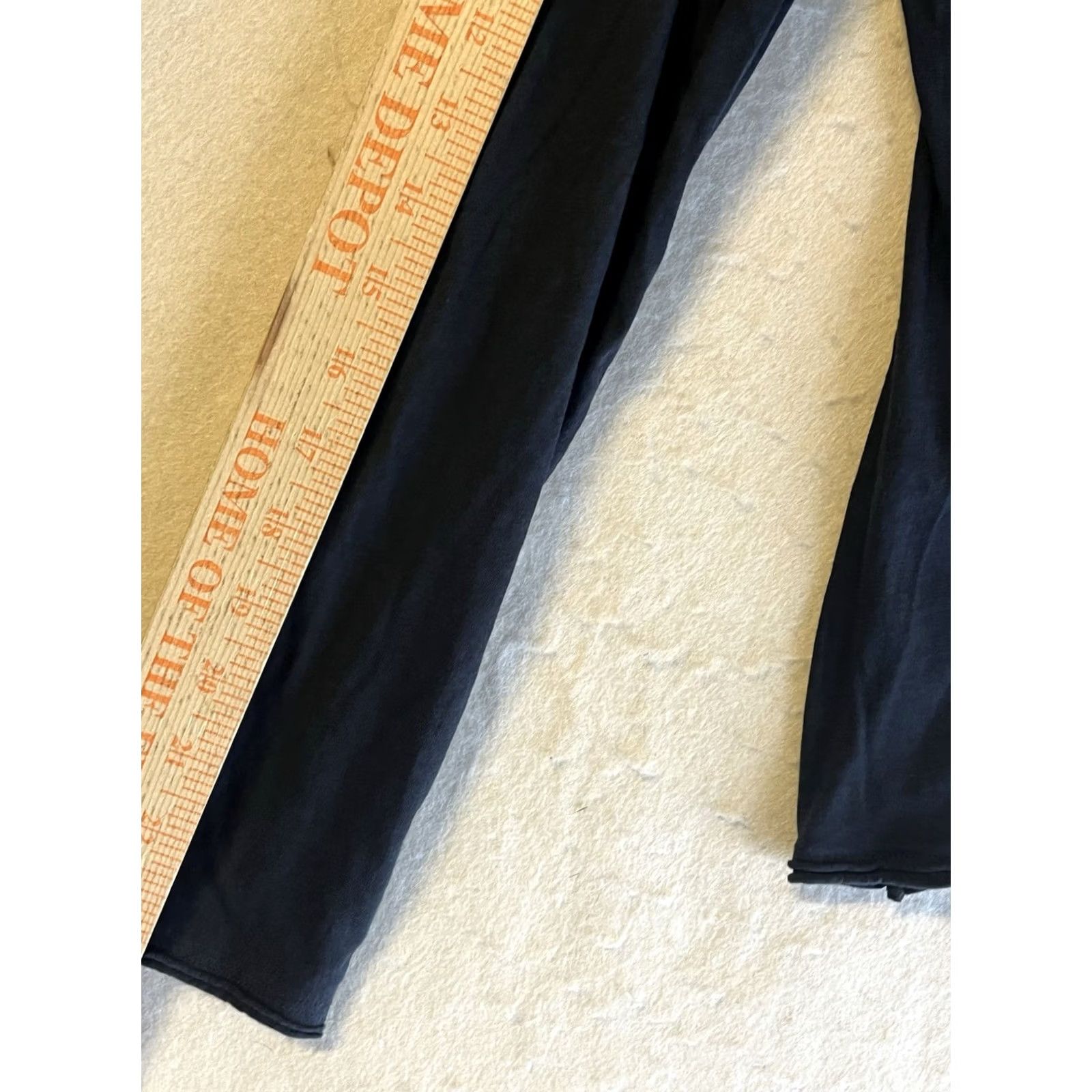 Anthropologie Anthropologie Turtleneck Long Sleeve Top Black Medium Women T-Shirt Size M / US 6-8 / IT 42-44 - 5 Thumbnail