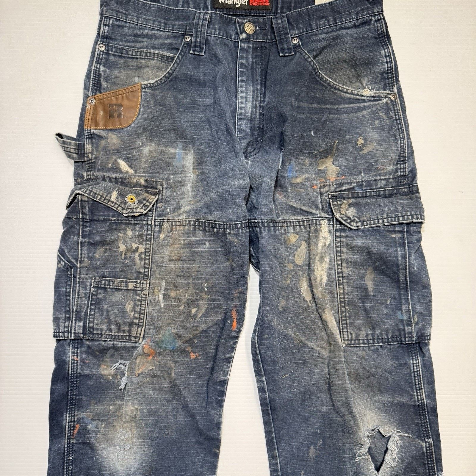Wrangler Wrangler Riggs Workwear Ranger Relaxed Fit Black Men 31x32 Size US 31 - 3 Thumbnail