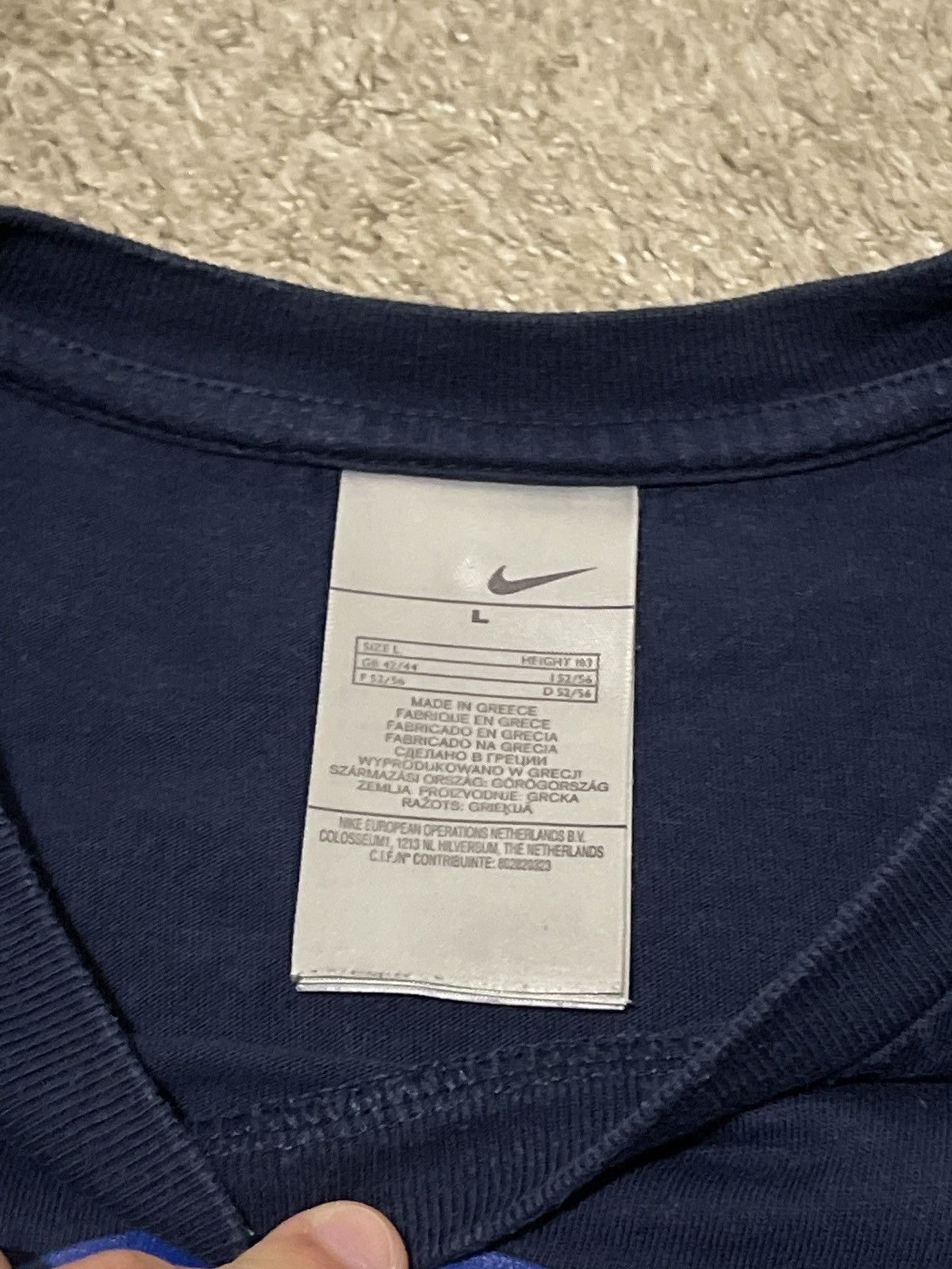 Other Y2K Barcelona Center Swoosh Tee Size US L / EU 52-54 / 3 - 3 Thumbnail