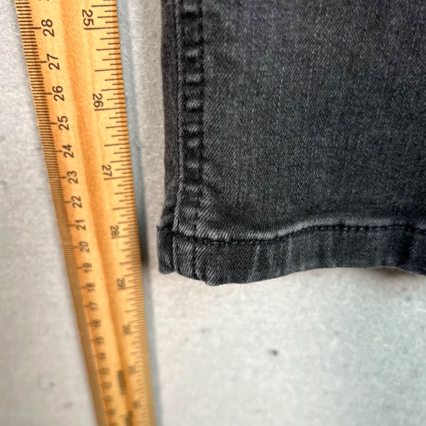 Jigsaw Jigsaw Jeans Skinny Womens Black Denim 26 x 30 Richmond Jigsaw Skinny Fit Black Jeans for Women 26 Size 26" / US 2 / IT 38 - 7 Thumbnail