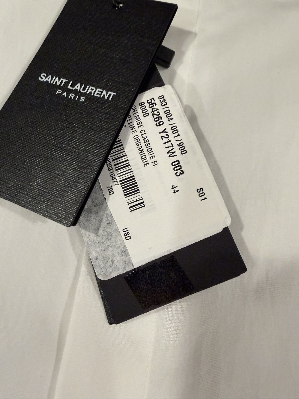 Saint Laurent Paris Saint Laurent mens classic shirt. 44/XXL. $1190 Size US XXL / EU 58 / 5 - 10 Thumbnail