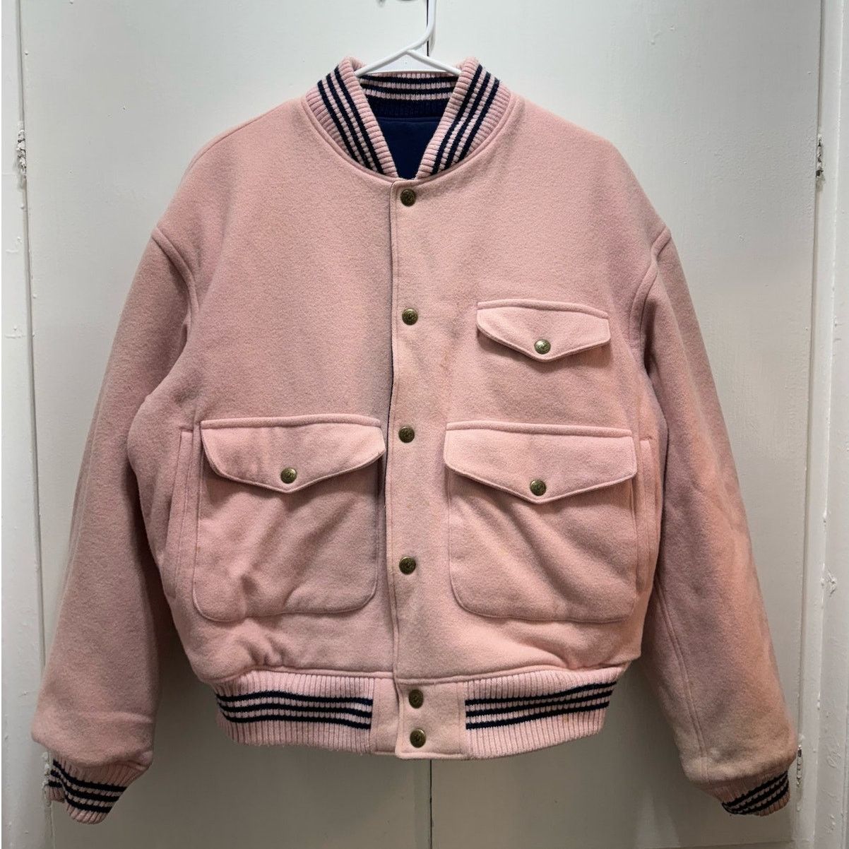 Japanese Brand × PPFM × Vintage REVERSIBLE PPFM VARSITY UTILITY JACKET SZ M Size US M / EU 48-50 / 2 - 4 Thumbnail