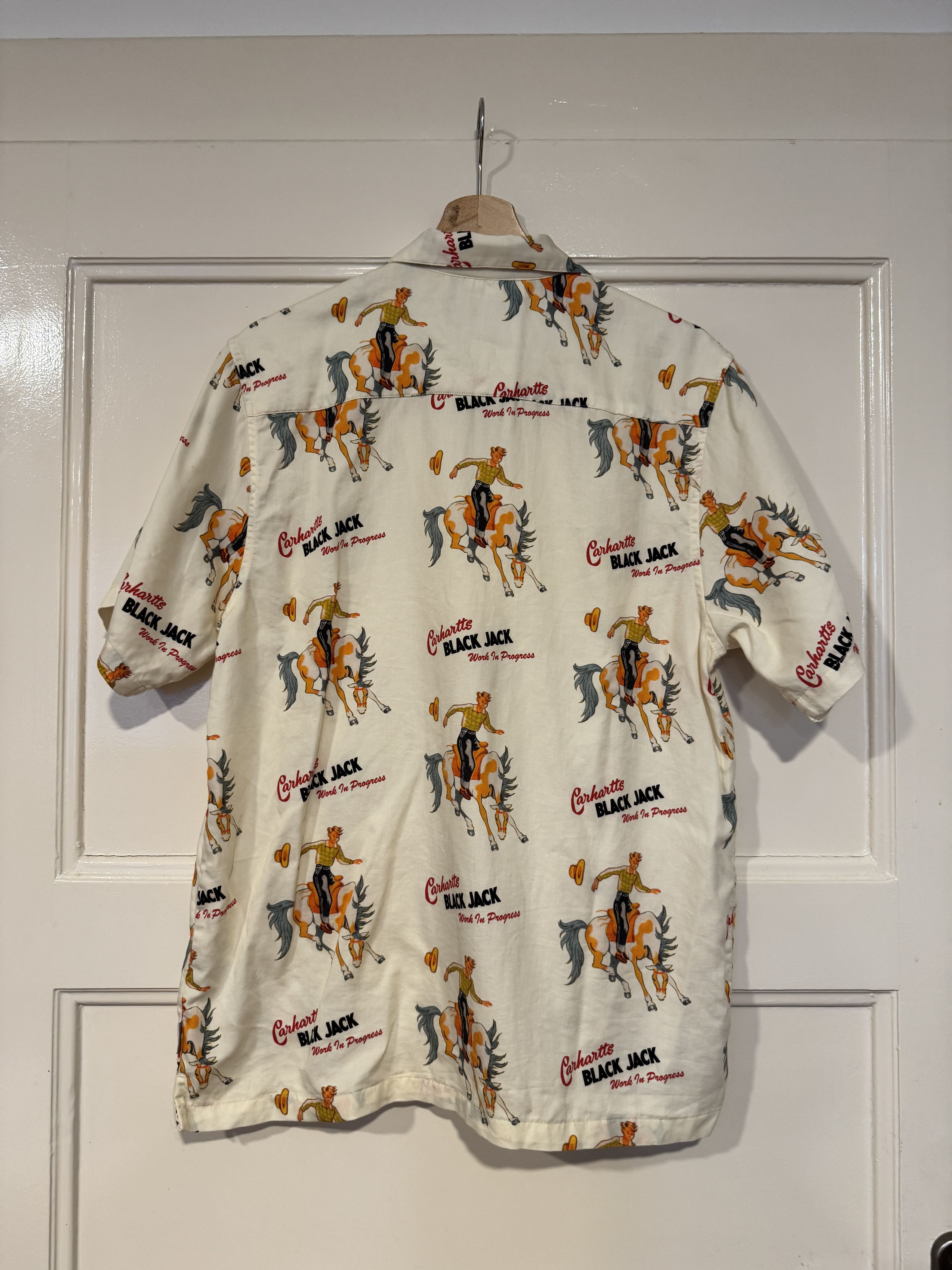 Carhartt Wip Carhartt WIP S/S black jack shirt white S Size US S / EU 44-46 / 1 - 6 Thumbnail