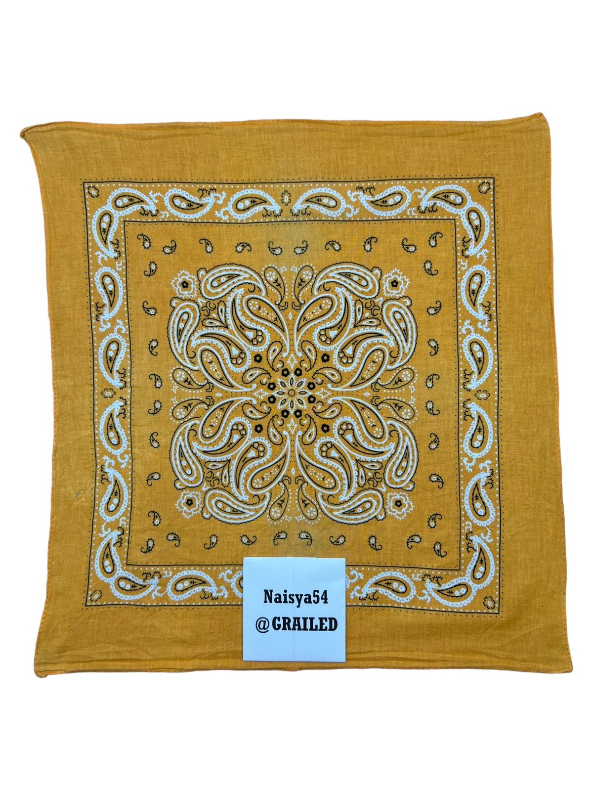Other Paislee Handkerchief Neckerchief Bandana Pocketsquare Size ONE SIZE - 6 Thumbnail