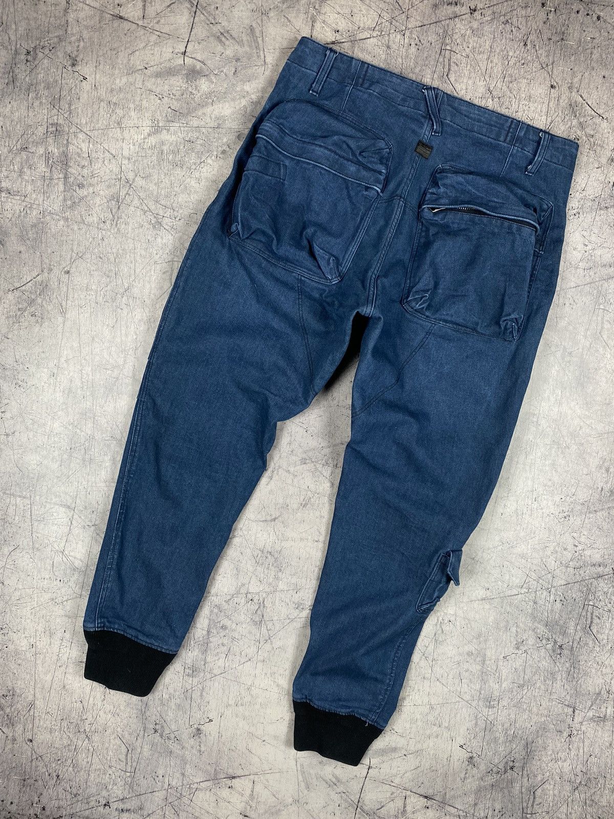 G-Star Vintage G-Star Raw 3D Avant Garde Y2K Zip Cargo Pants Jeans Size US 34 / EU 50 - 10 Thumbnail