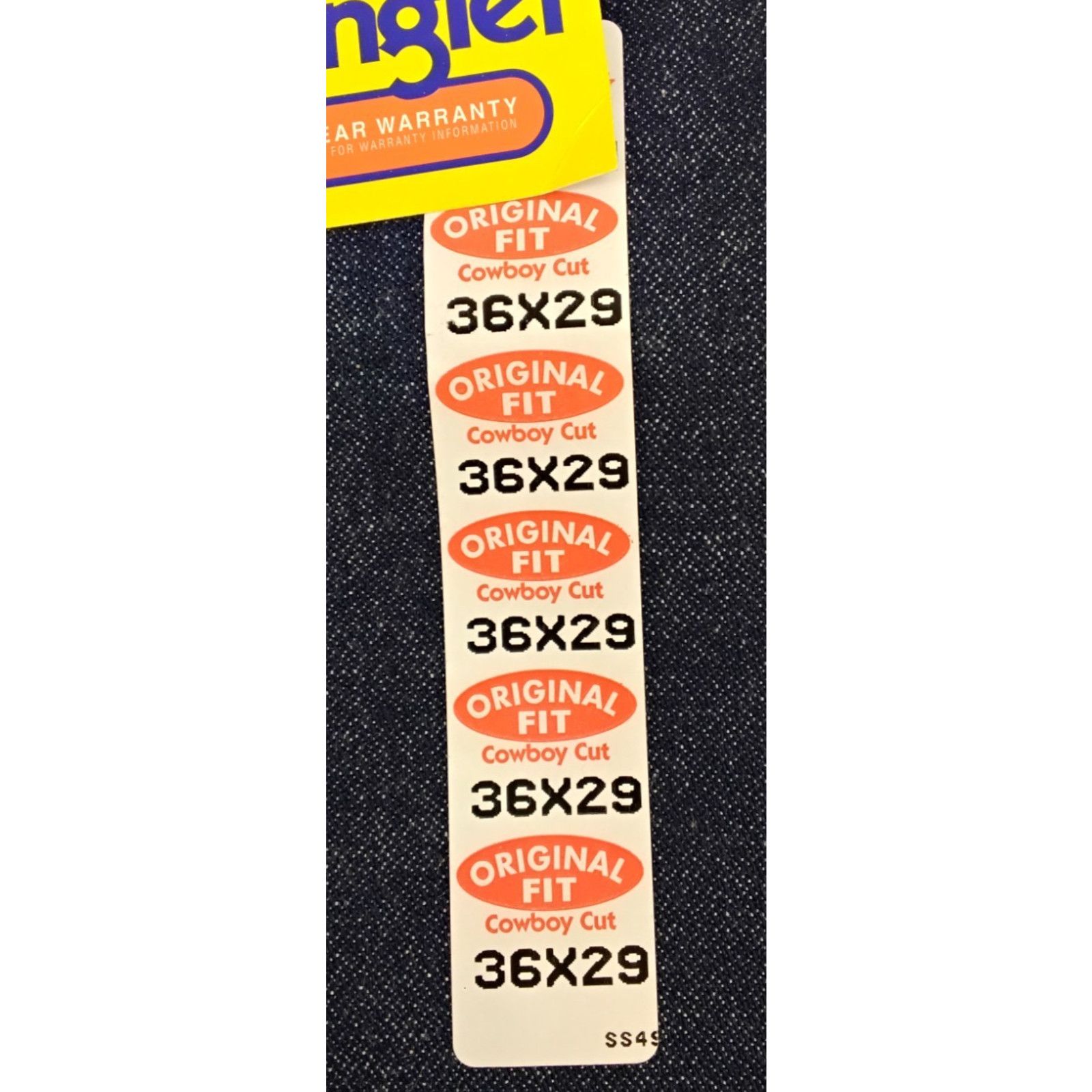 Wrangler Wrangler Pro Rodeo Cowboy Cut Jeans Men's 36 Deadstock VTG Size US 36 / EU 52 - 10 Thumbnail