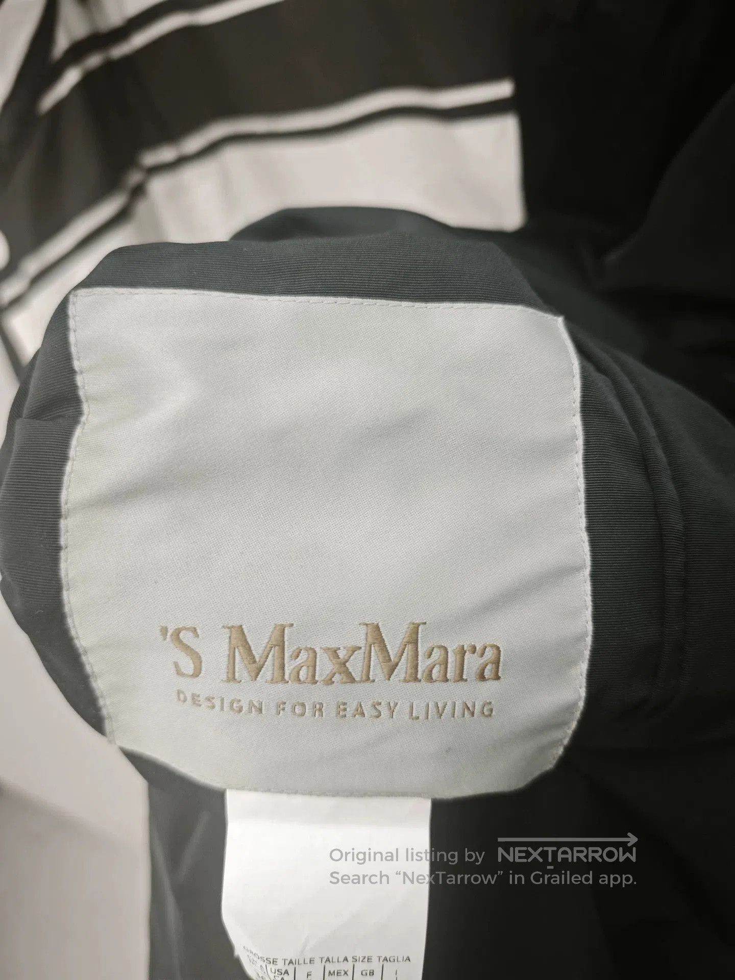 Emporio Armani gray hooded trench coat from MaxMara. Size US M / EU 48-50 / 2 - 3 Thumbnail
