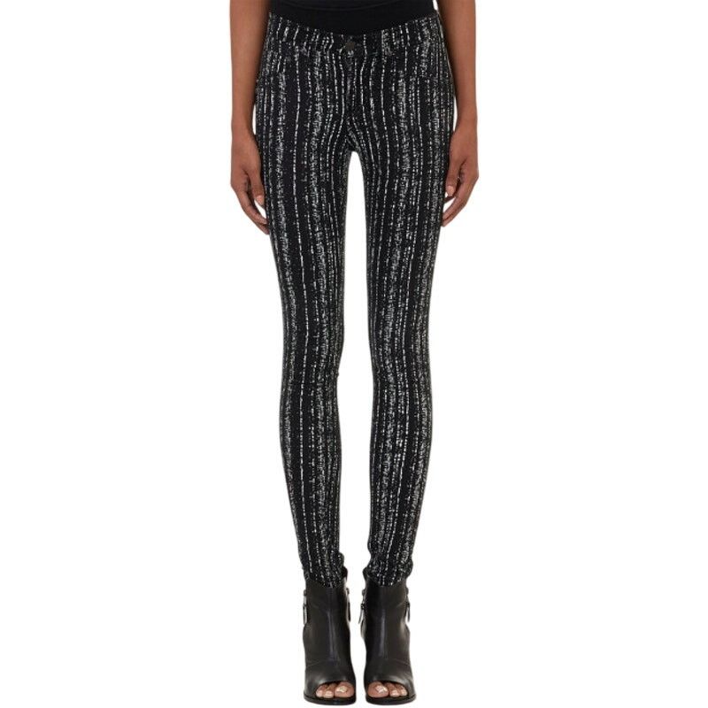Rag & Bone Rag & Bone Black/White Pants | Size 27 Size 27" / US 4 / IT 40 - 4 Thumbnail
