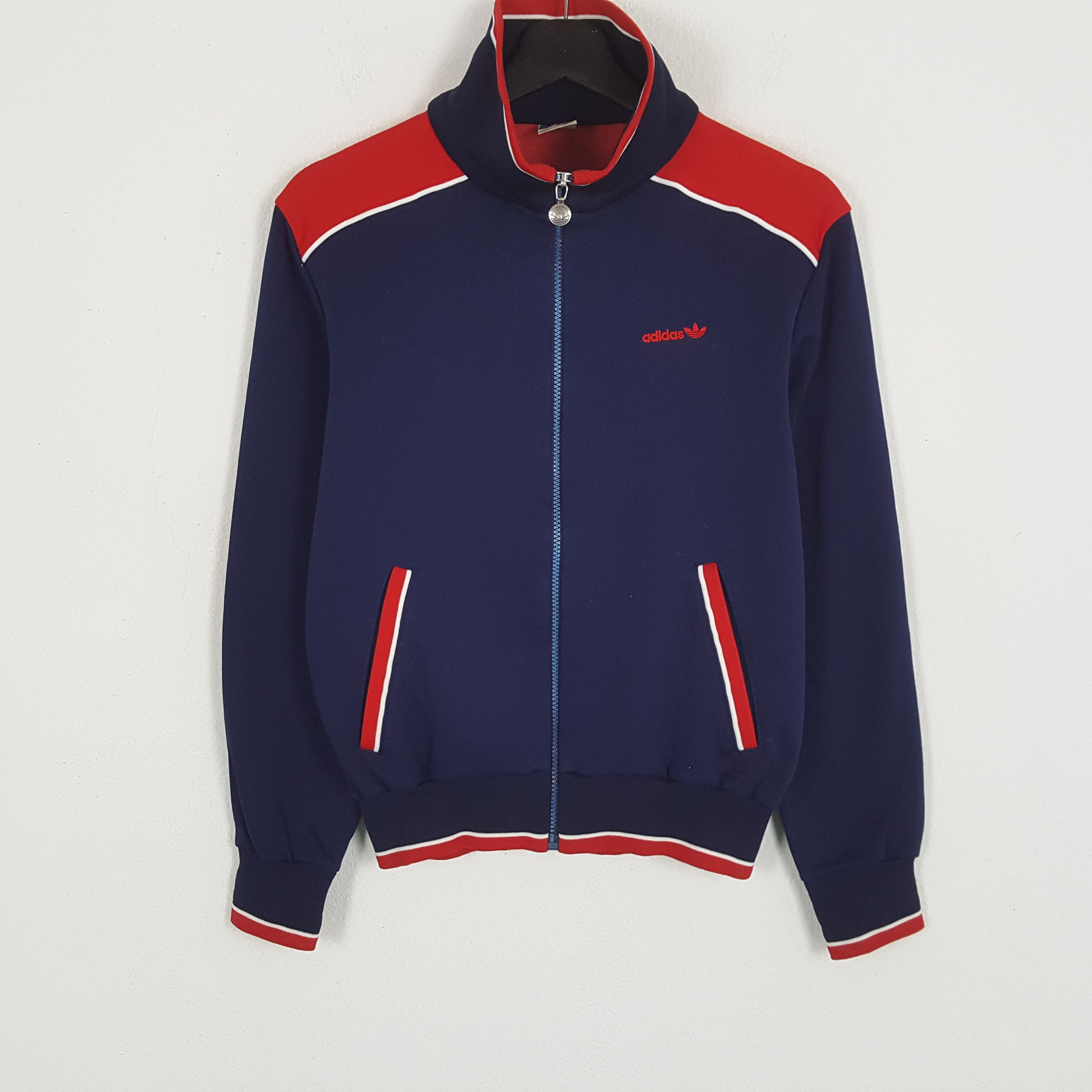 Adidas × Vintage ADIDAS Small Logo Spellout Design Sweater Size US S / EU 44-46 / 1 - 1 Thumbnail