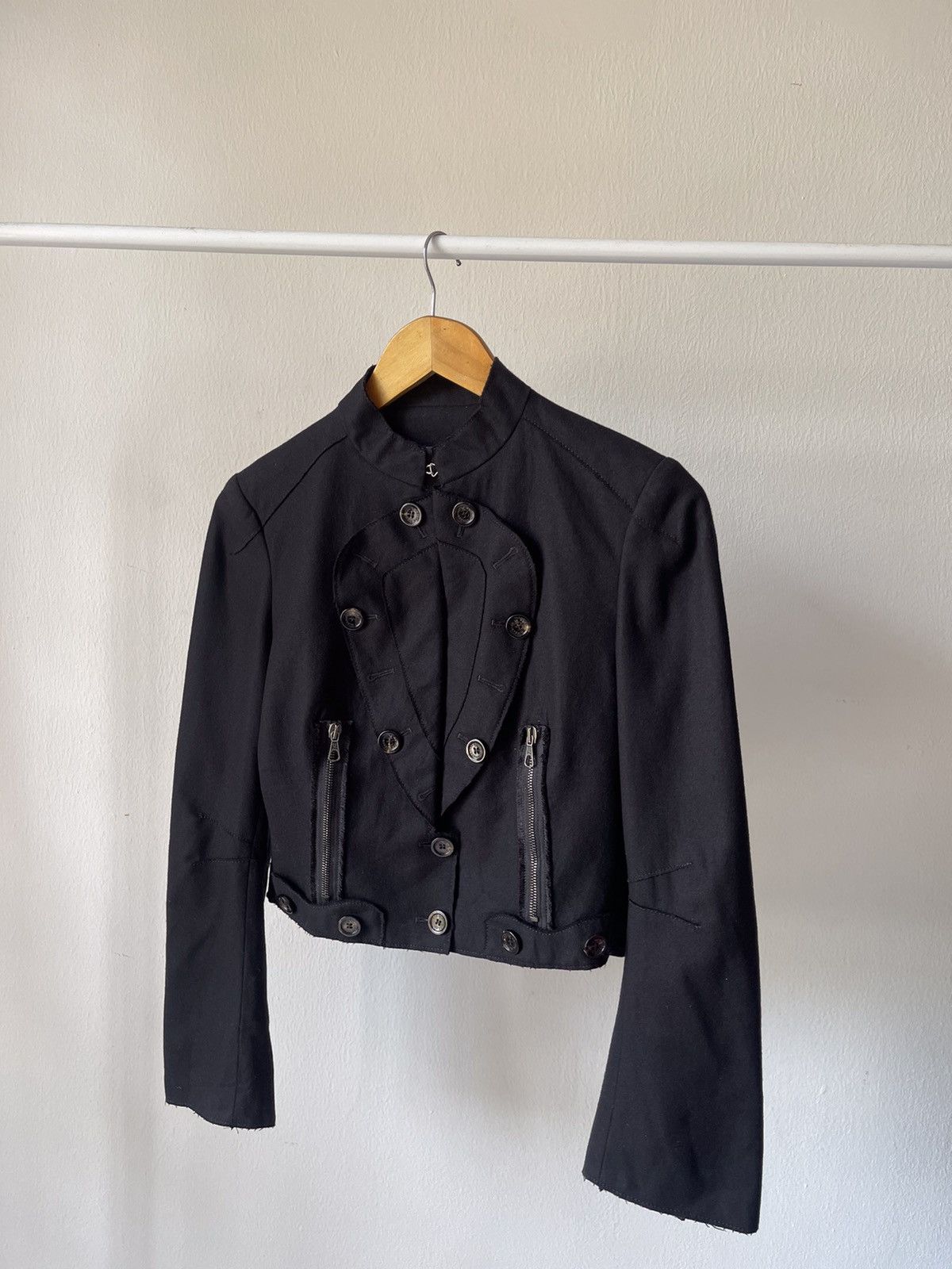 Alexander McQueen 2000s AlexanderMcqueen Wool Punk Zip Style Jacket 96 Size US XS / EU 42 / 0 - 4 Thumbnail