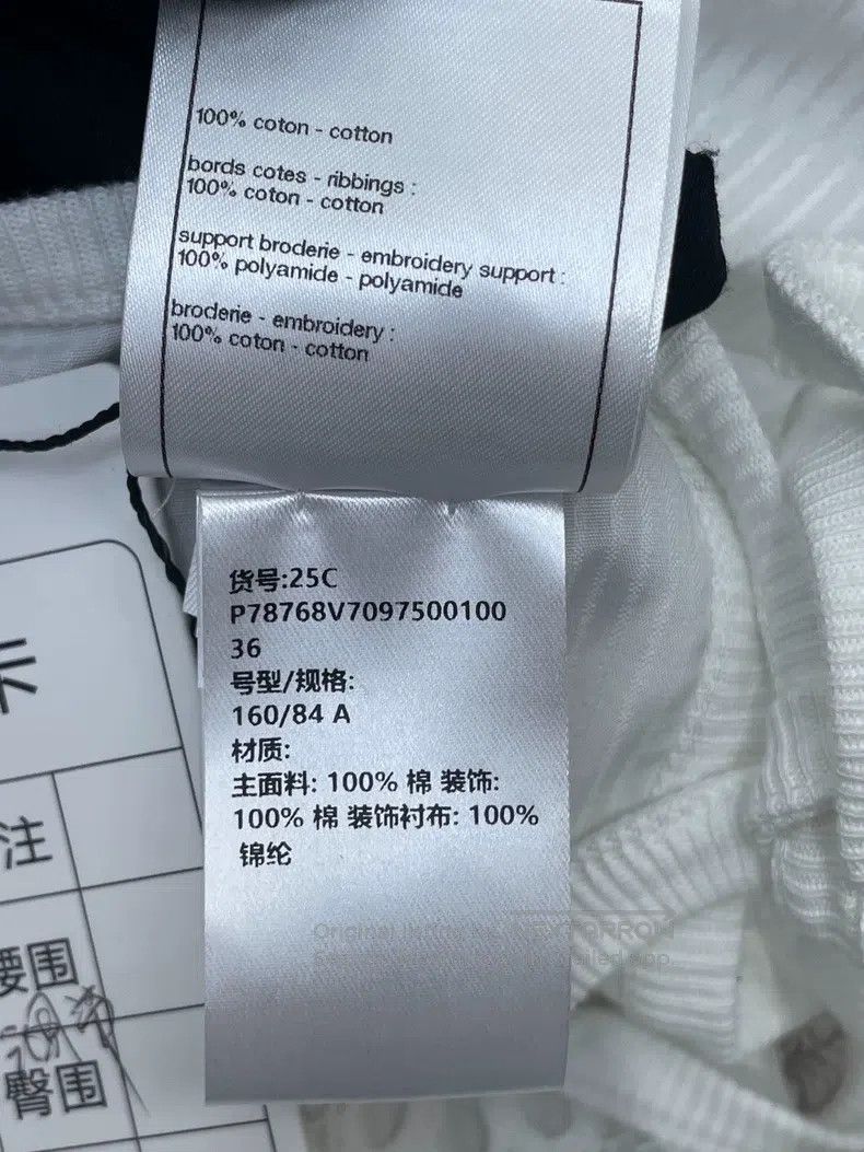 Chanel Chanel 25C white hollow logo long sleeves Size XS / US 0-2 / IT 36-38 - 7 Thumbnail