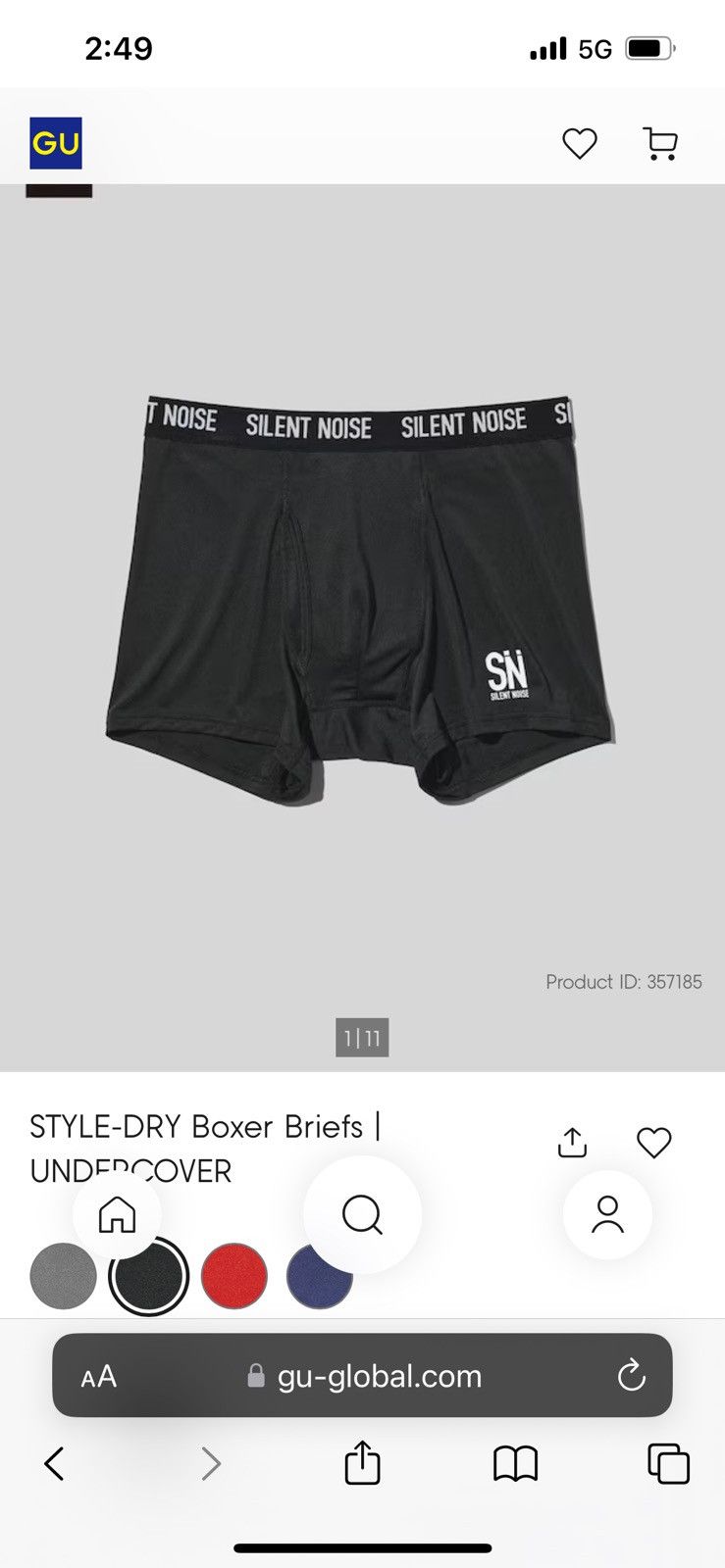 Supreme Supreme Hanes Boxers Medium GU Undercover Boxers Medium Size 32 - 3 Thumbnail