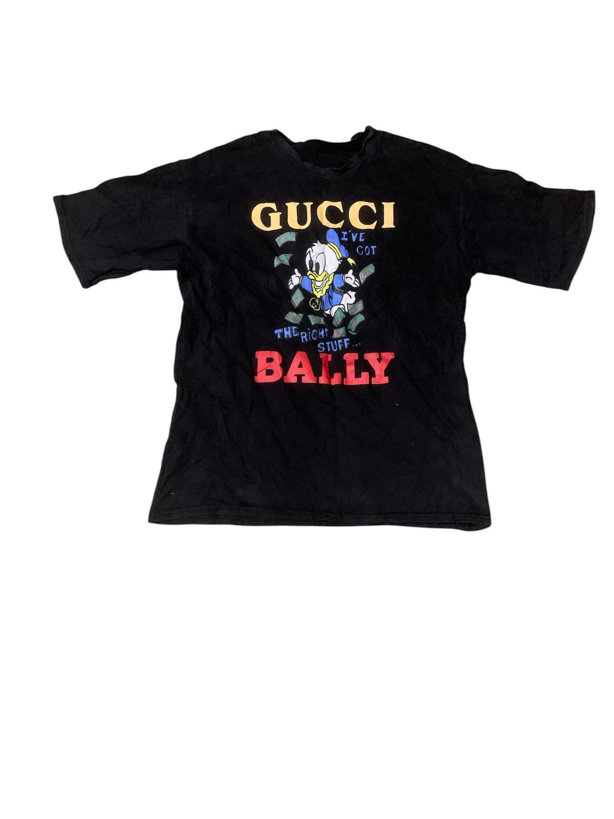 Disney Parody Disney Gucci X Bally Tee Size US XL / EU 56 / 4 - 1 Thumbnail