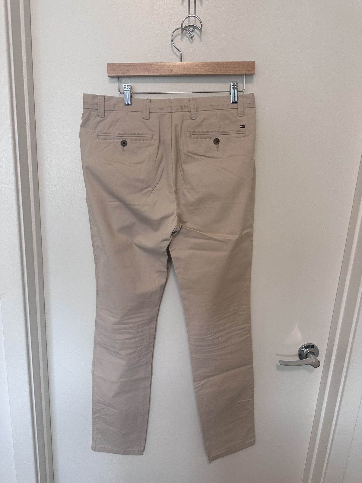 Tommy Hilfiger Tommy Hilfiger men's pant - Beige Size US 33 - 2 Thumbnail