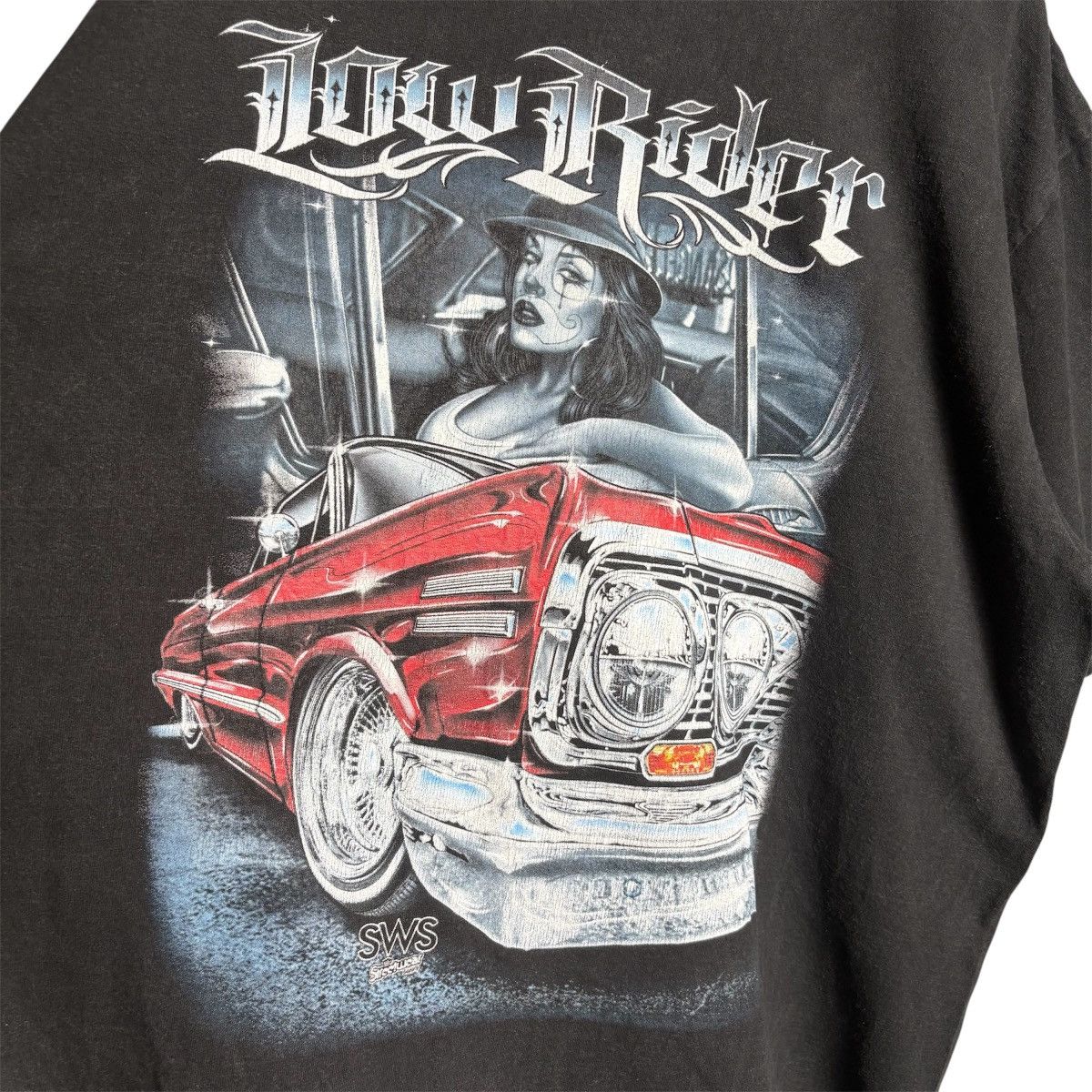 Vintage Vintage Lowrider Streetwear Supply Mexican Graphic T-Shirt Size US XXL / EU 58 / 5 - 3 Thumbnail
