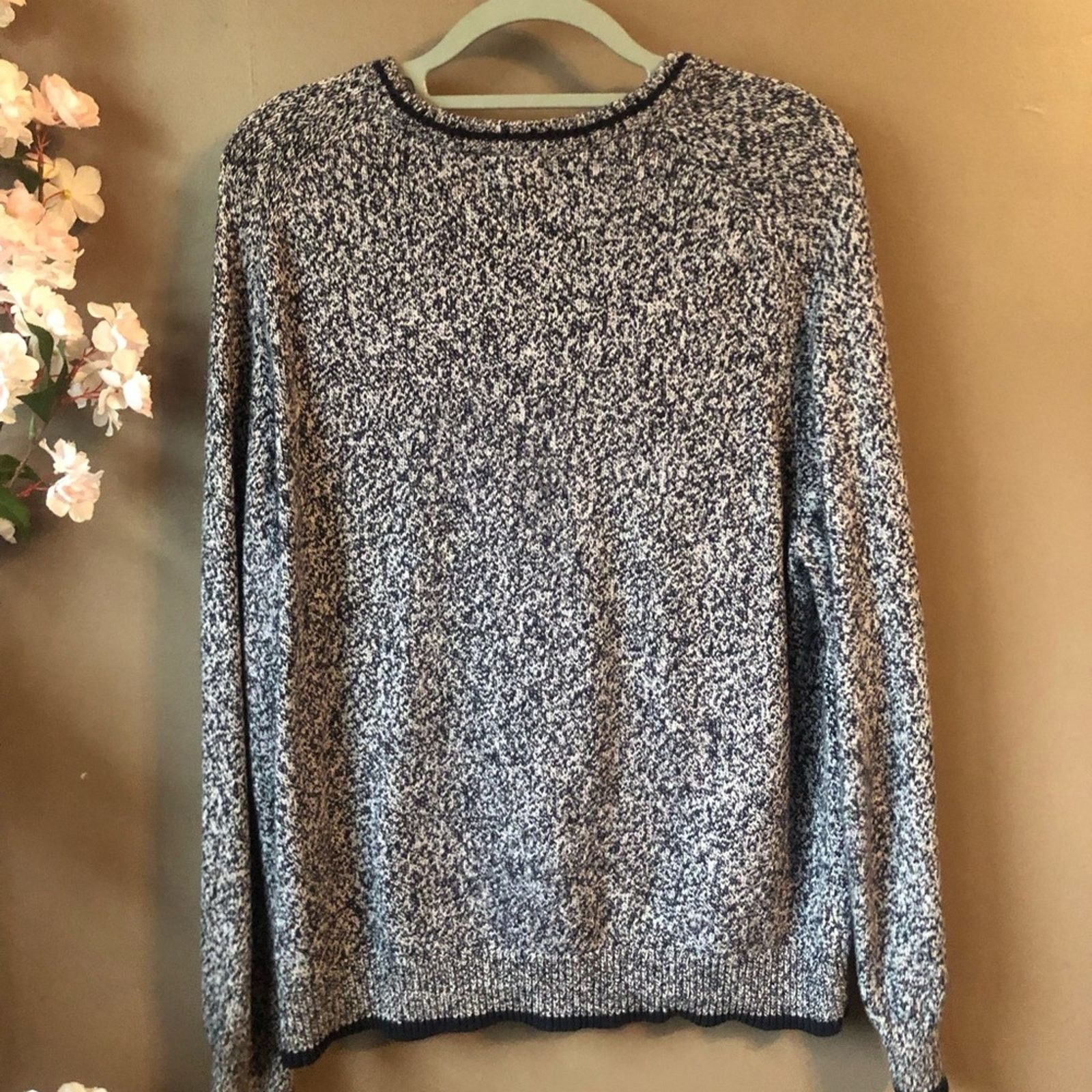 Other Preppy Crew neck sweater. Black and white size XL Size US XL / EU 56 / 4 - 3 Thumbnail