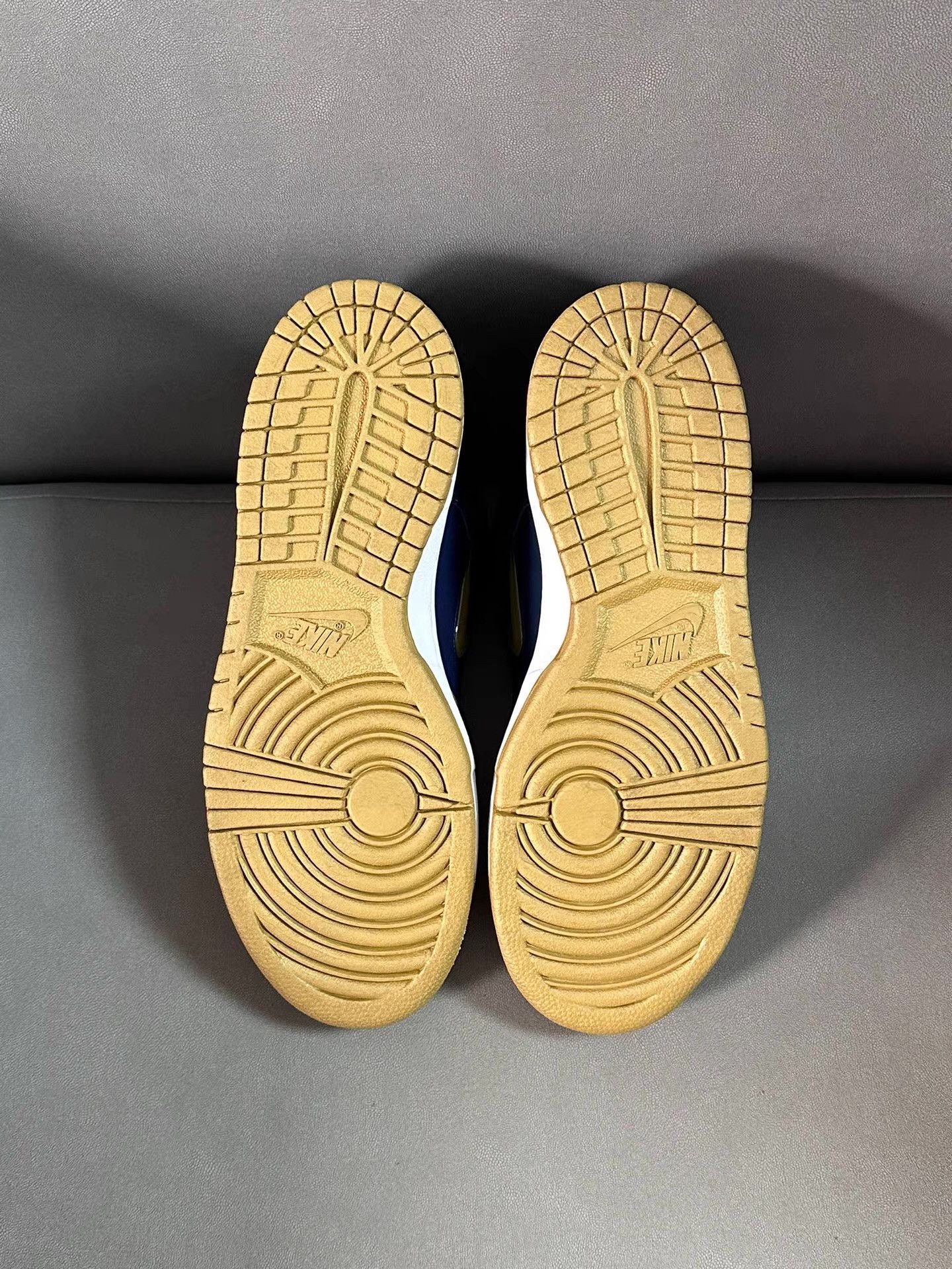 Nike Supreme x Nike Dunk Gold & Blue Ｑ20 Size US 10 / EU 43 - 6 Thumbnail
