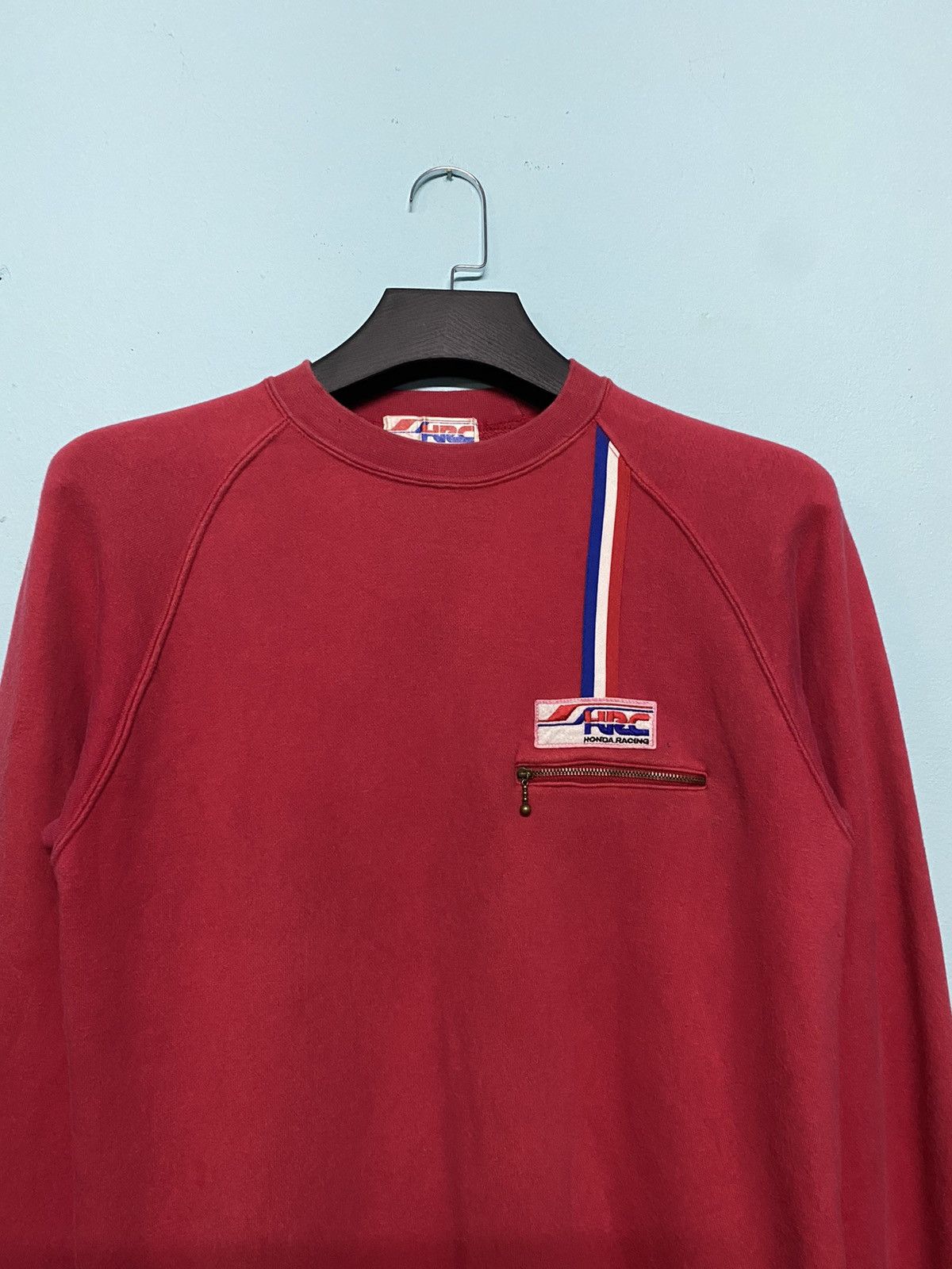 Honda 💥HONDA HRC SMALL PATCH SWEATSHIRT VINTAGE 90s Size US L / EU 52-54 / 3 - 4 Thumbnail