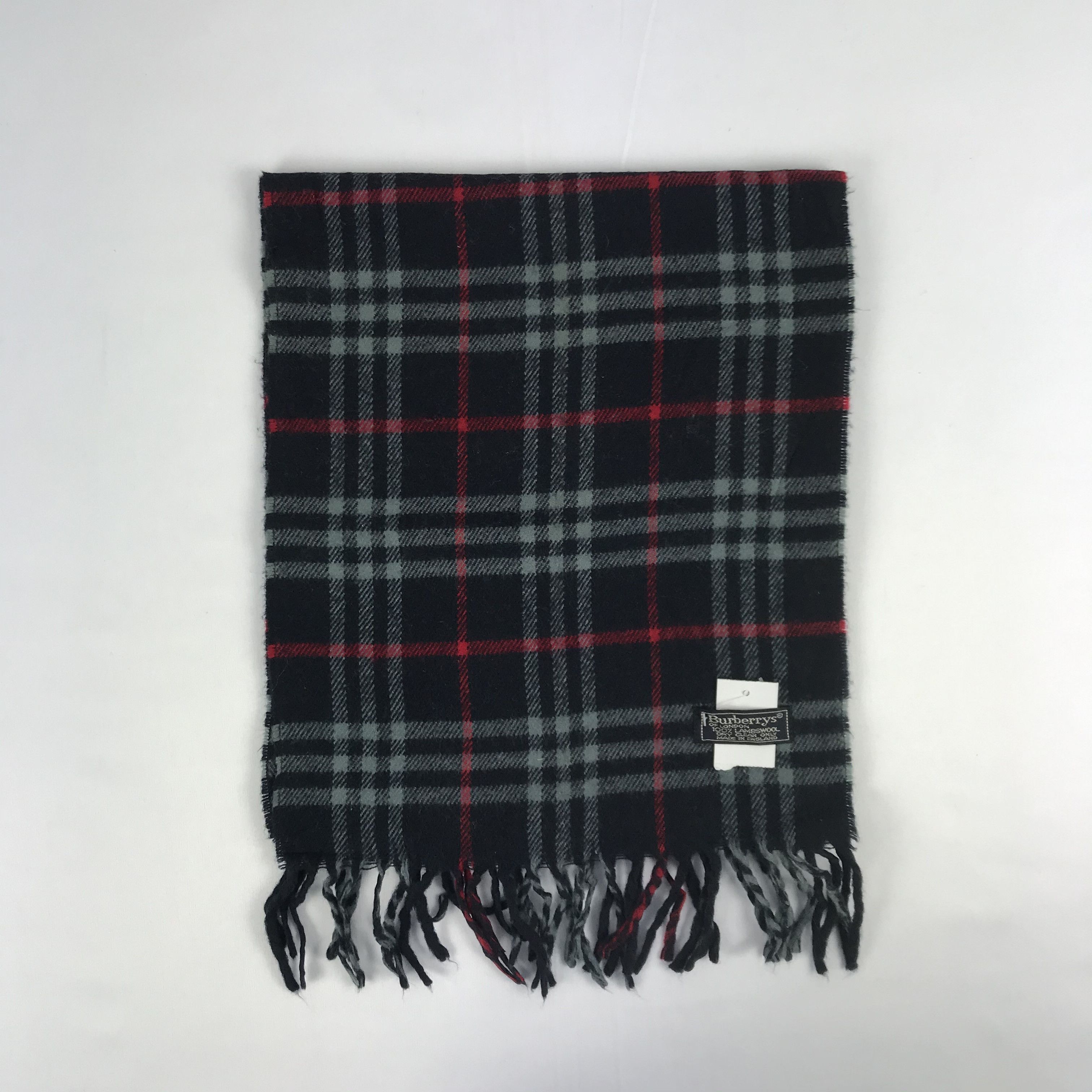 Burberry Vintage Burberry Scarf Muffler Cashmere Scarves Size ONE SIZE - 2 Thumbnail