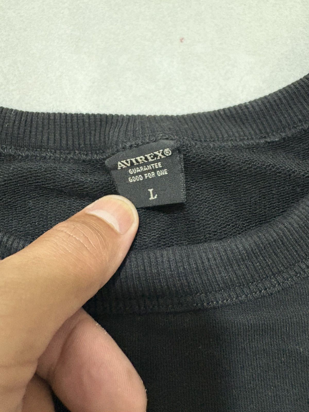 Avirex Avirex sweatshirt big logo Size US L / EU 52-54 / 3 - 8 Thumbnail