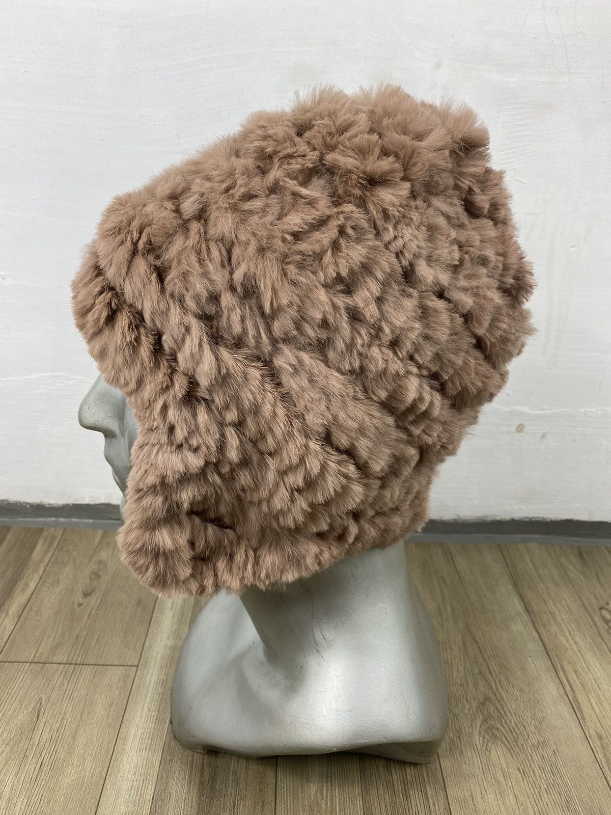 Japanese Brand Japanese Unknown Fur Beanie Hats Size ONE SIZE - 3 Thumbnail