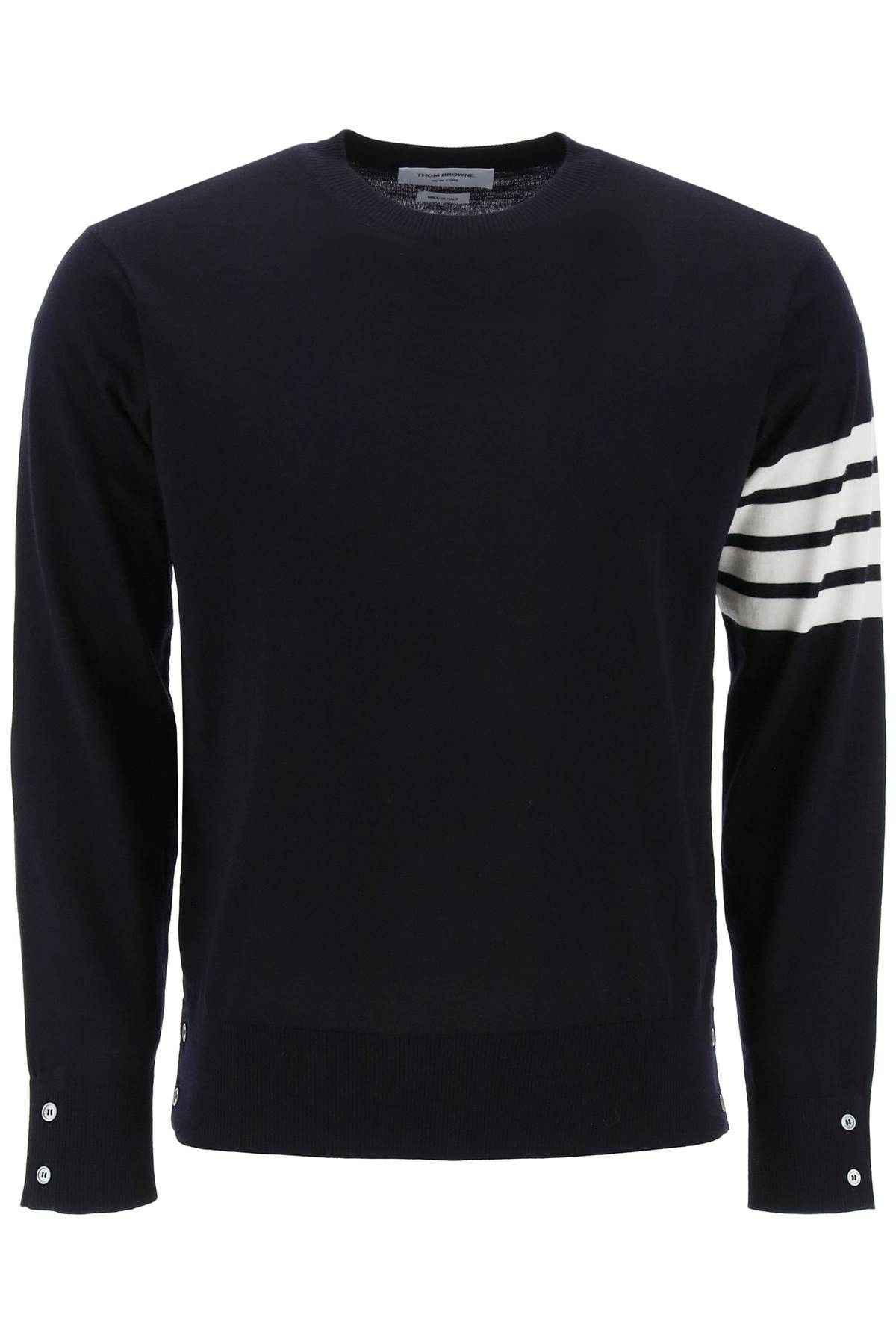 image of Thom Browne "lightweight 4-Bar Kn in Blue, Men's (Size Large)