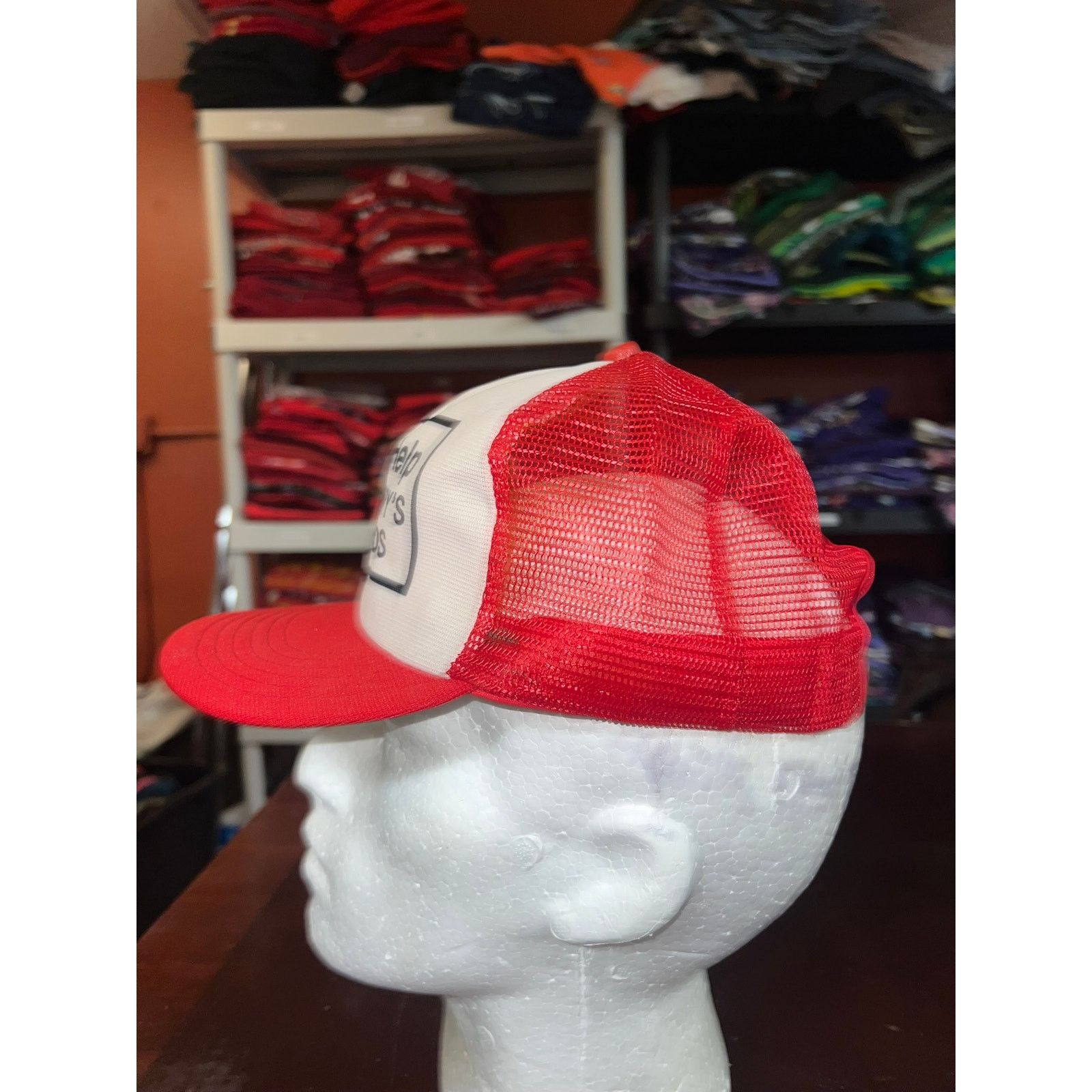 Vintage Vintage Jerry Lewis Hat Trucker Snapback Help Jerrys Kids Size ONE SIZE - 4 Thumbnail