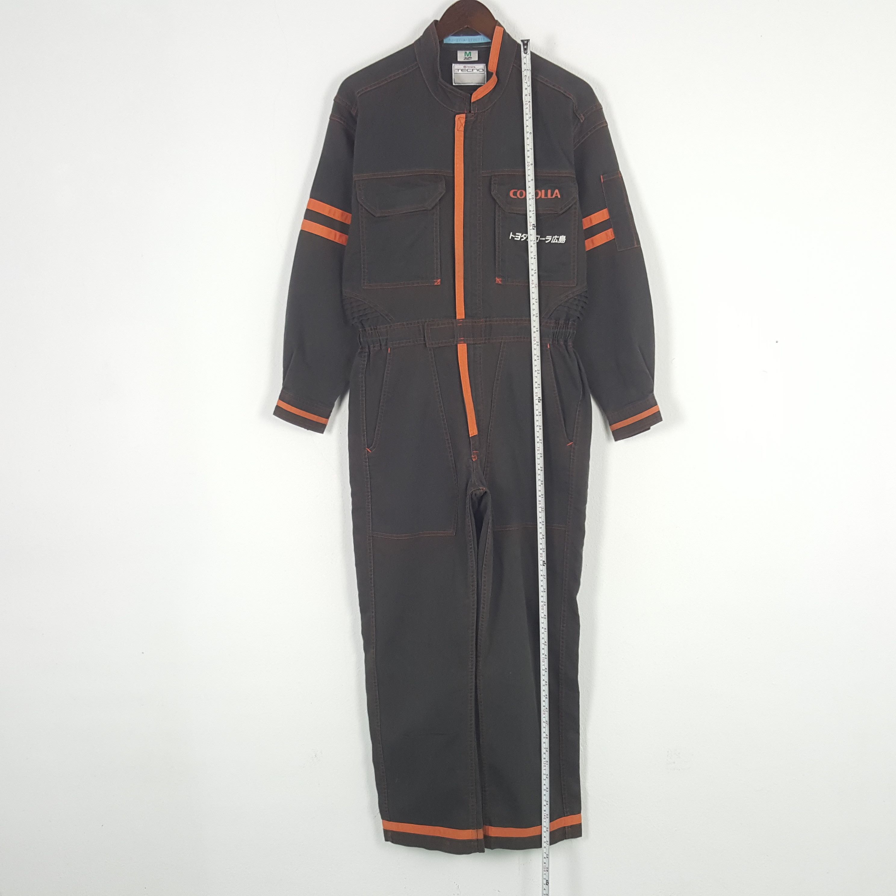 Sports Specialties × Vintage Vintage Toyota Tecno Corolla Coverall Jumpsuit Jacket Size US M / EU 48-50 / 2 - 7 Thumbnail