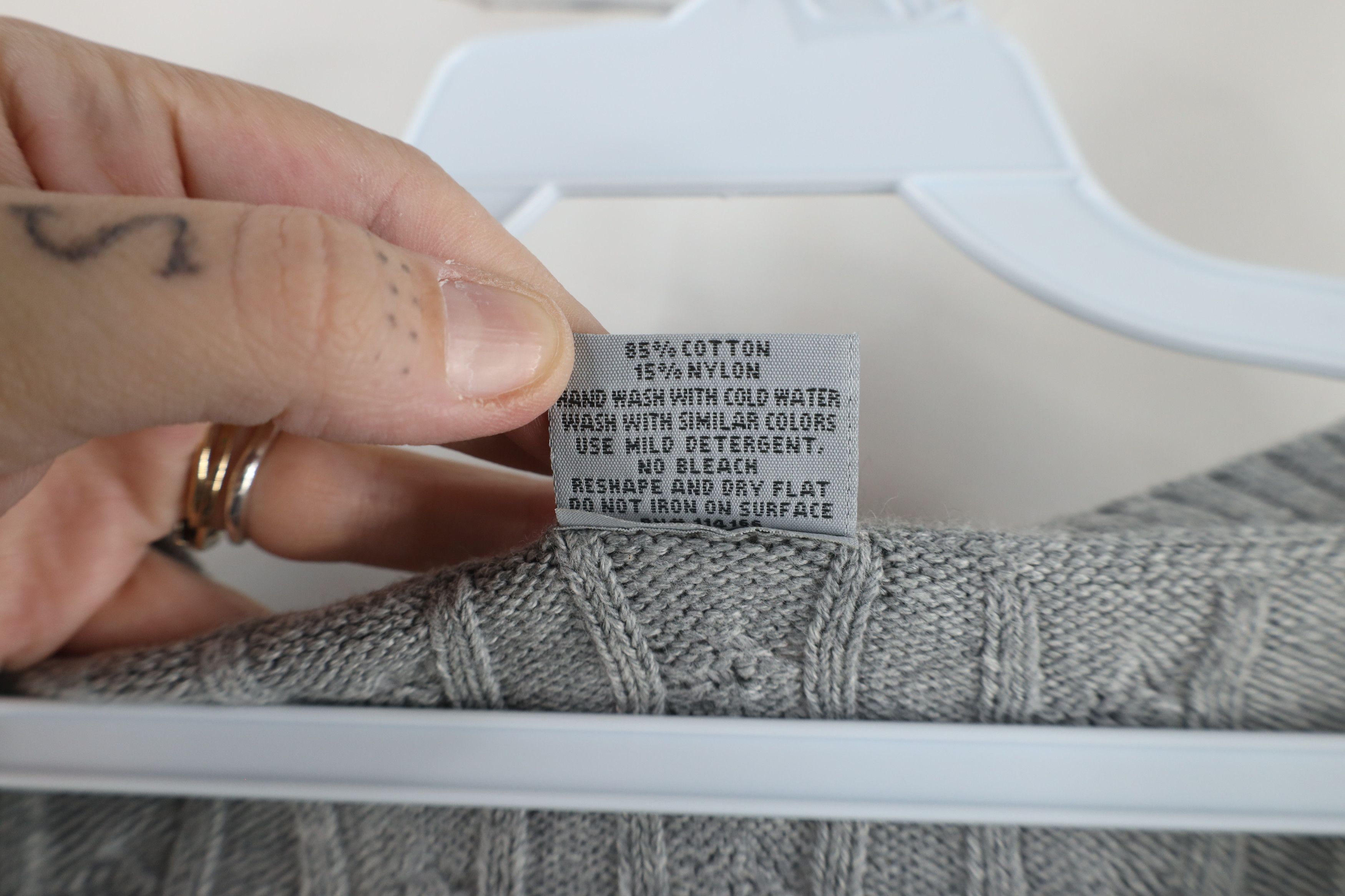 Vintage Deadstock Vintage of Michigan Block M Cable Knit Sweater Size XL / US 12-14 / IT 48-50 - 9 Thumbnail