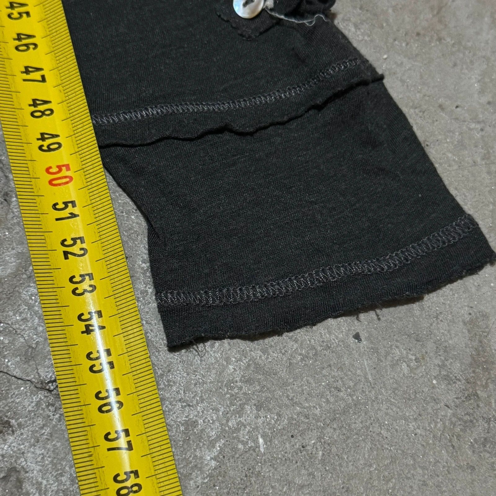 Other Cashmere thin v-neck buttons avant garde long sleeve top Size S / US 4 / IT 40 - 11 Thumbnail
