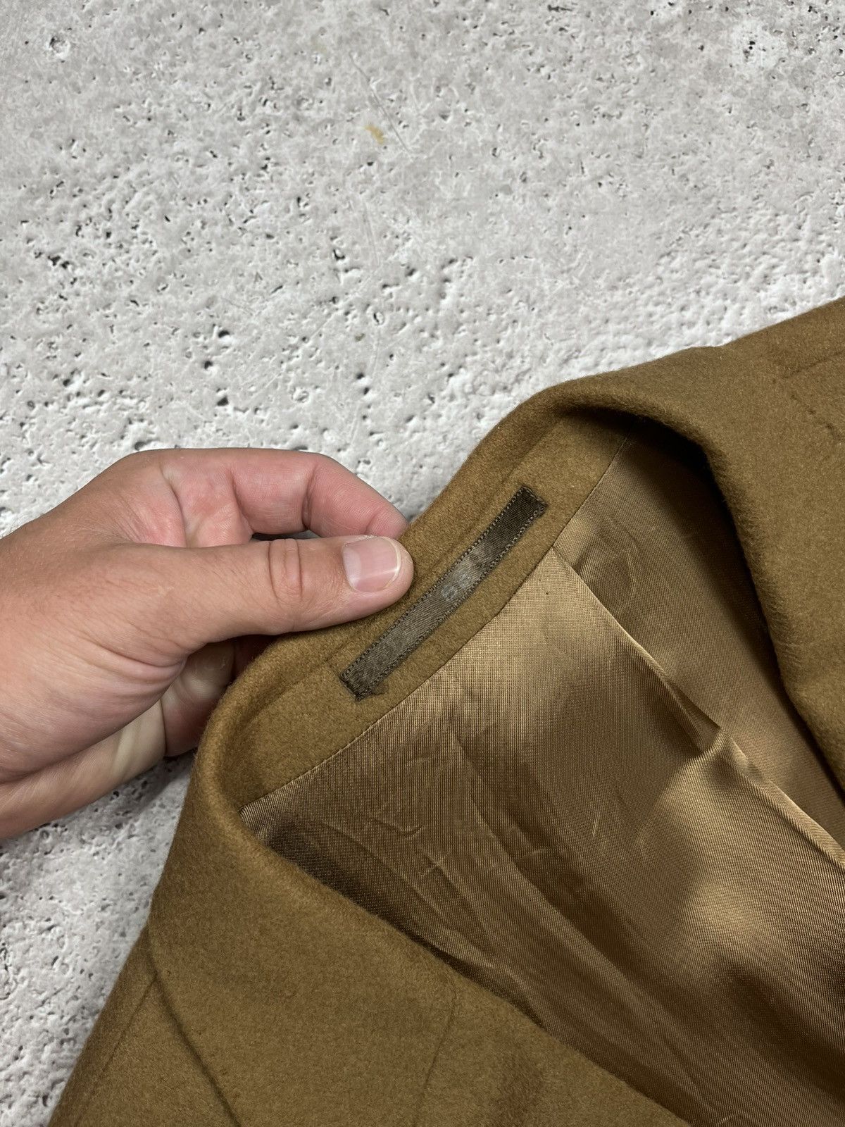 Other Tailor & Son 100% Cashmere Camel Blazer Sport Coat Jacket 58 Size 48R - 5 Thumbnail