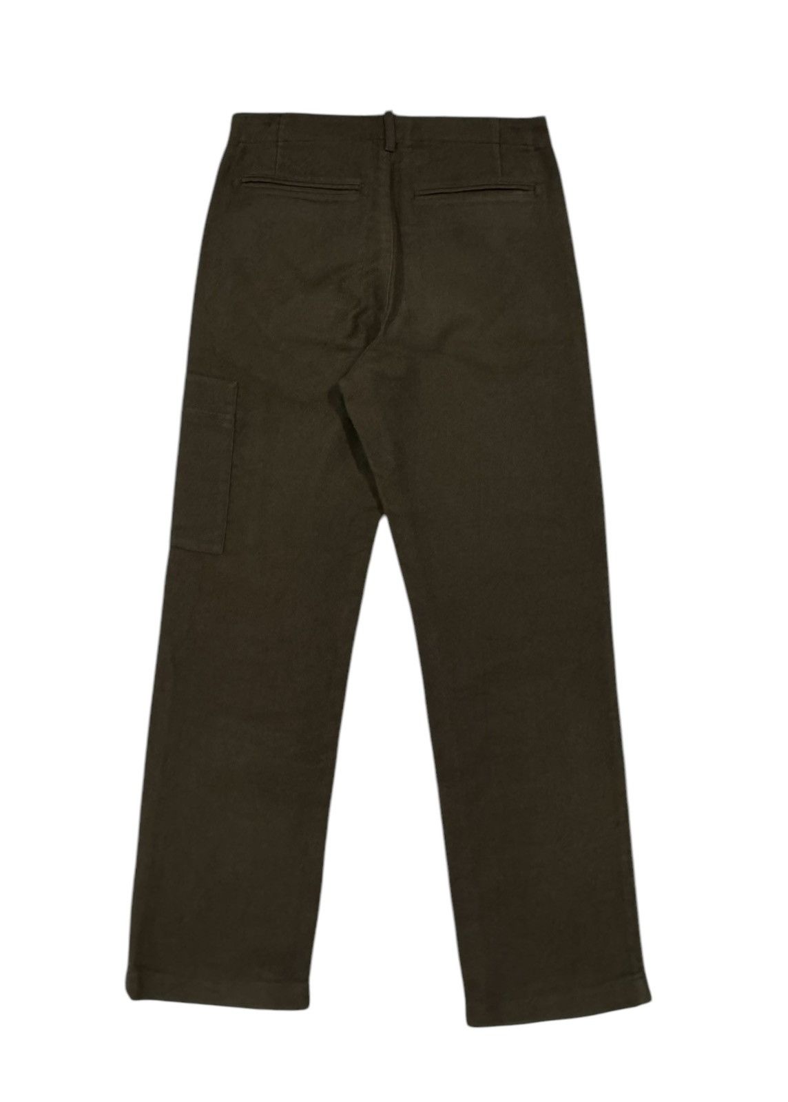 Vintage × Yohji Yamamoto Vtg🔥A.A.R Yohji Yamamoto Single Cargo Pocket Moleskin Pant Size US 30 / EU 46 - 3 Thumbnail