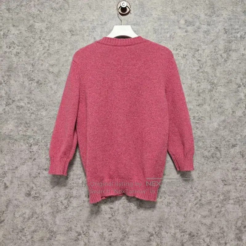 Chanel Chanel Pink Wool Pullover Sweater for Women . Size L / US 10 / IT 46 - 2 Thumbnail